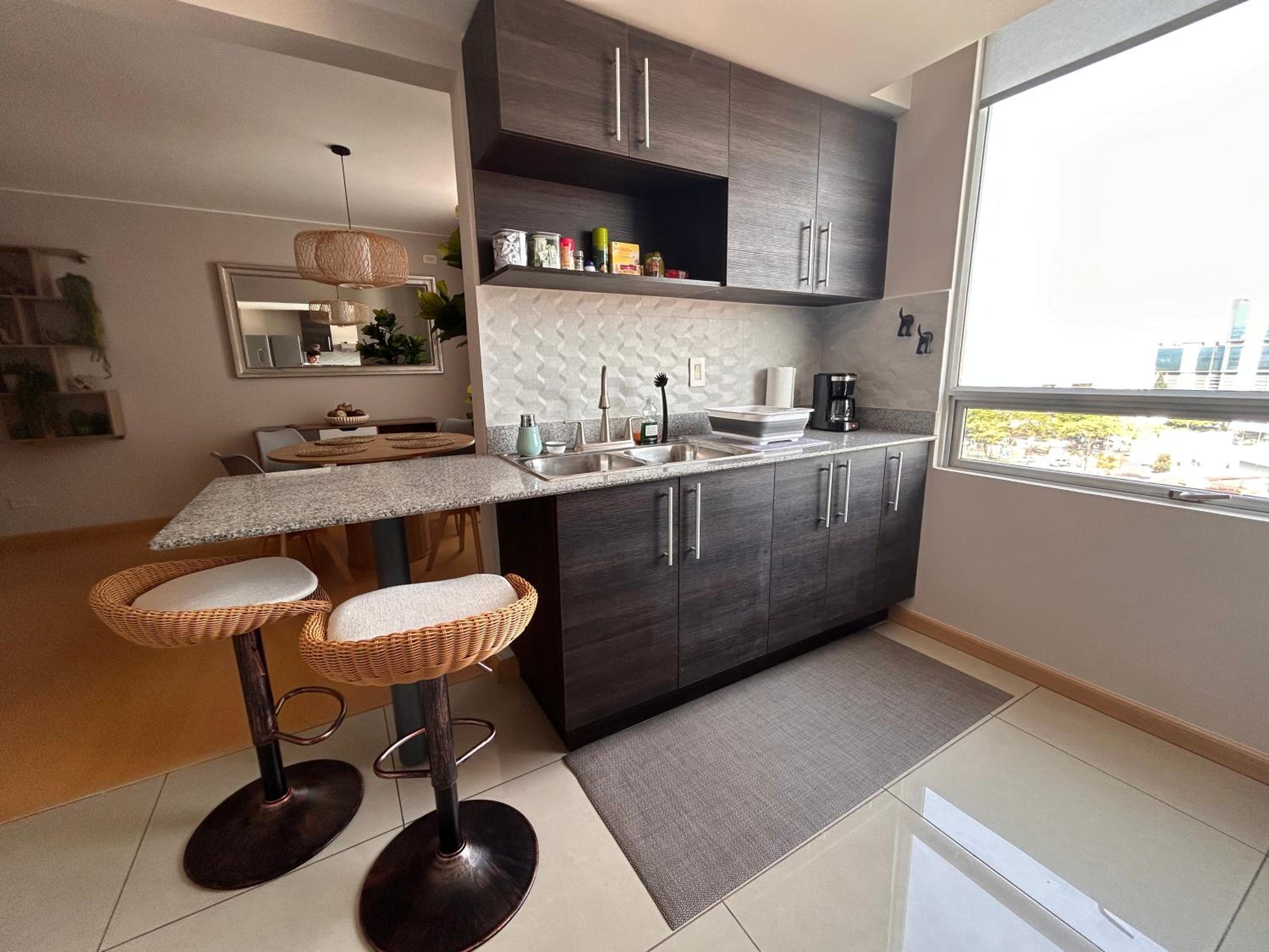 Moderno apartamento totalmente equipado