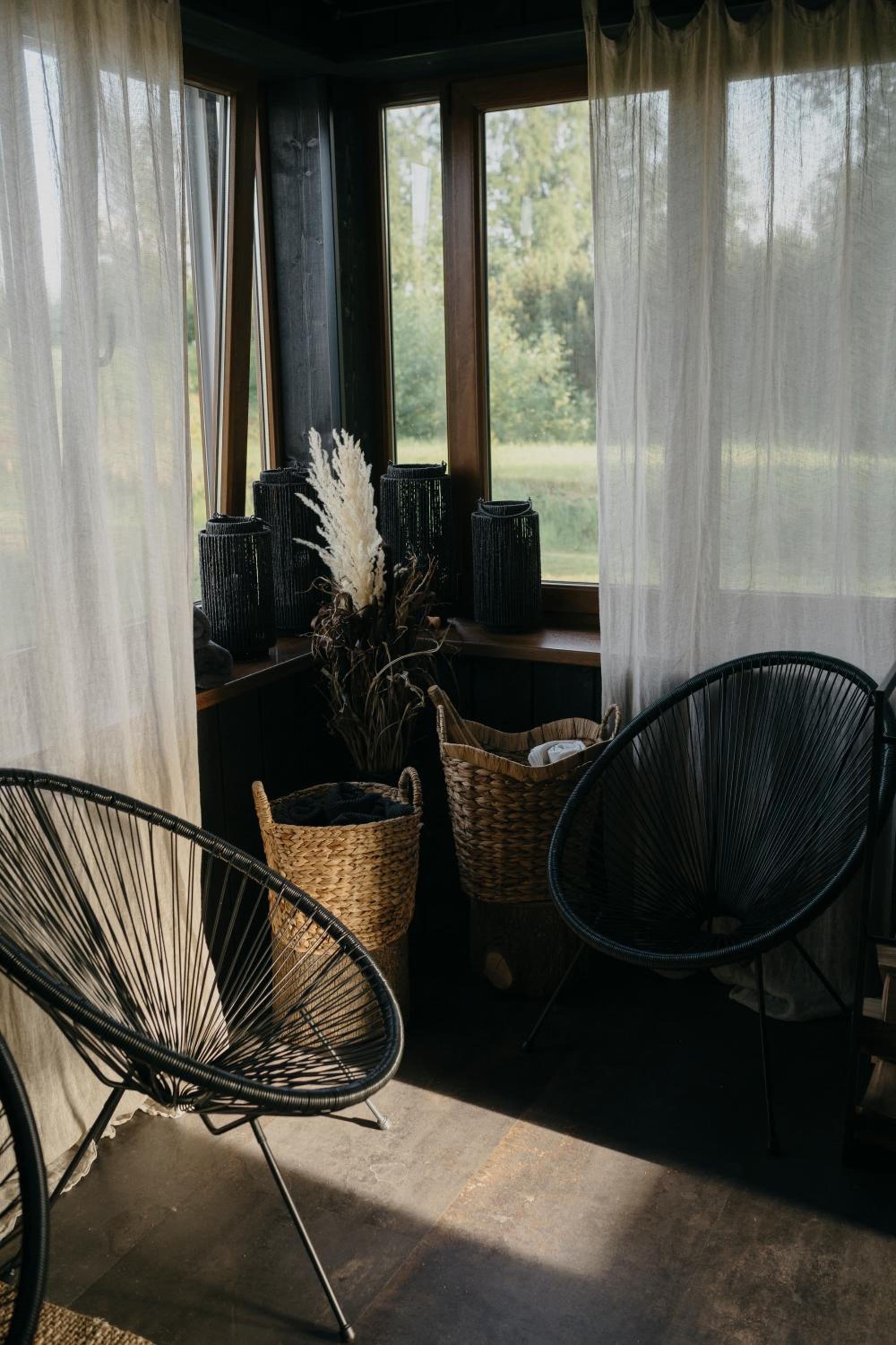 ANDO Villa with wood stove sauna
