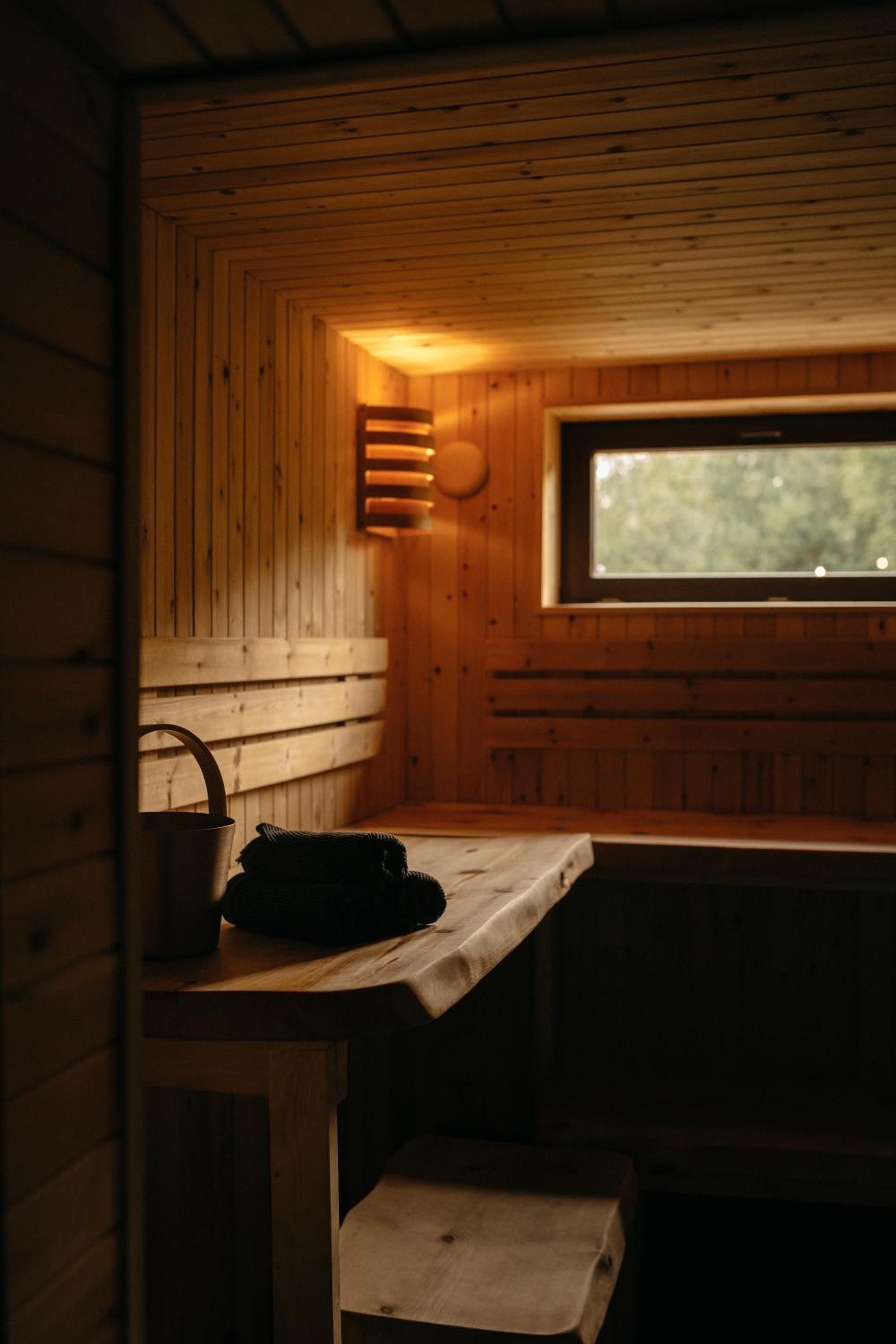 ANDO Villa with wood stove sauna
