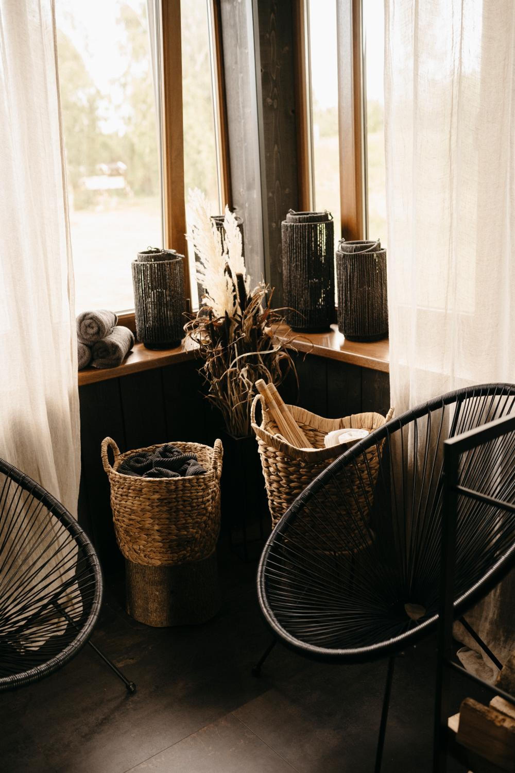 ANDO Villa with wood stove sauna