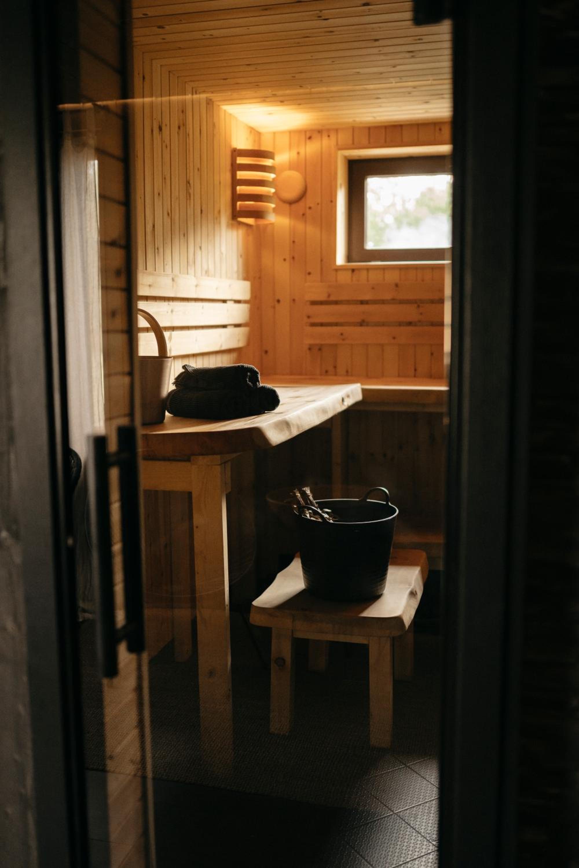 ANDO Villa with wood stove sauna