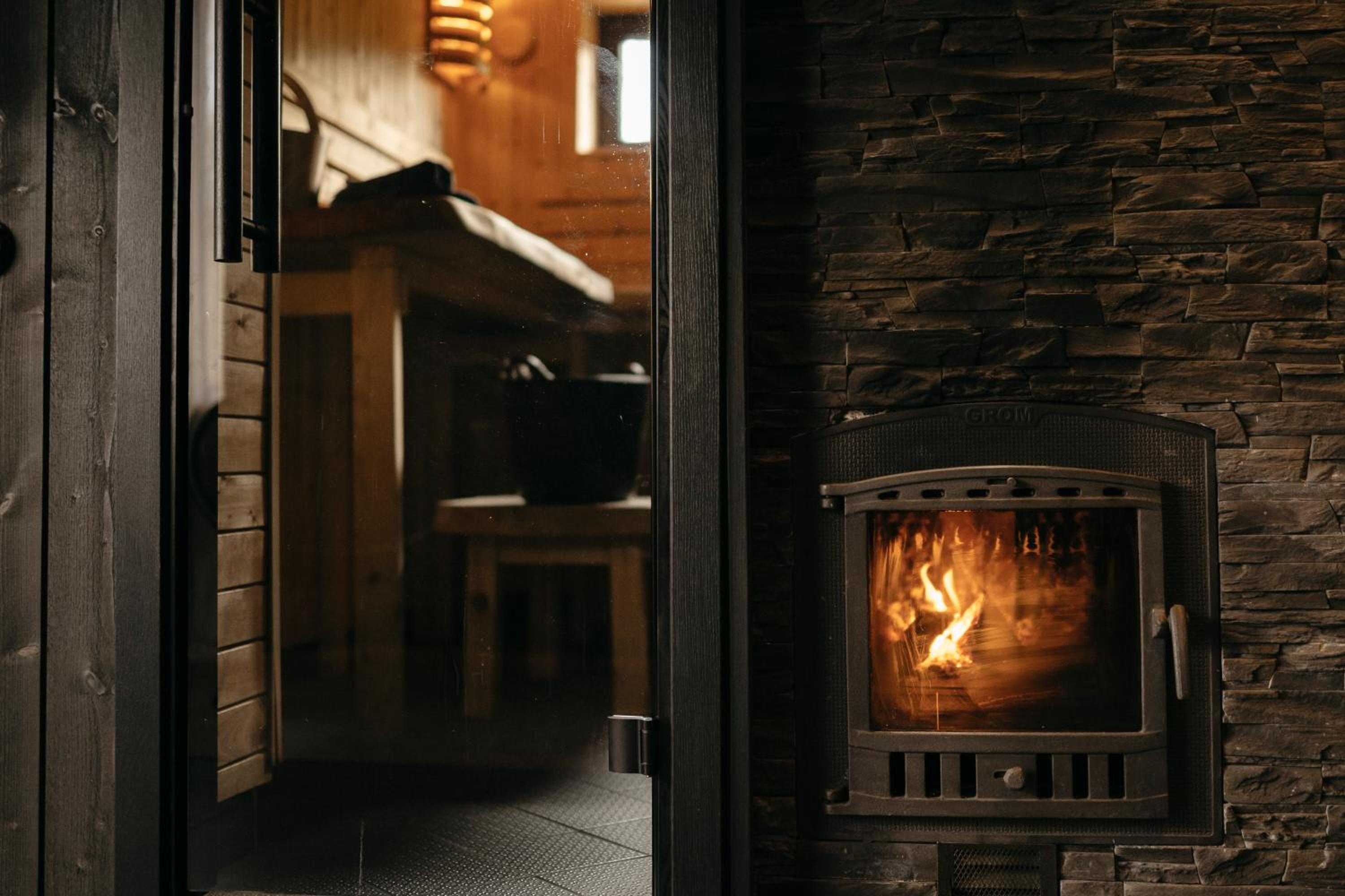 ANDO Villa with wood stove sauna