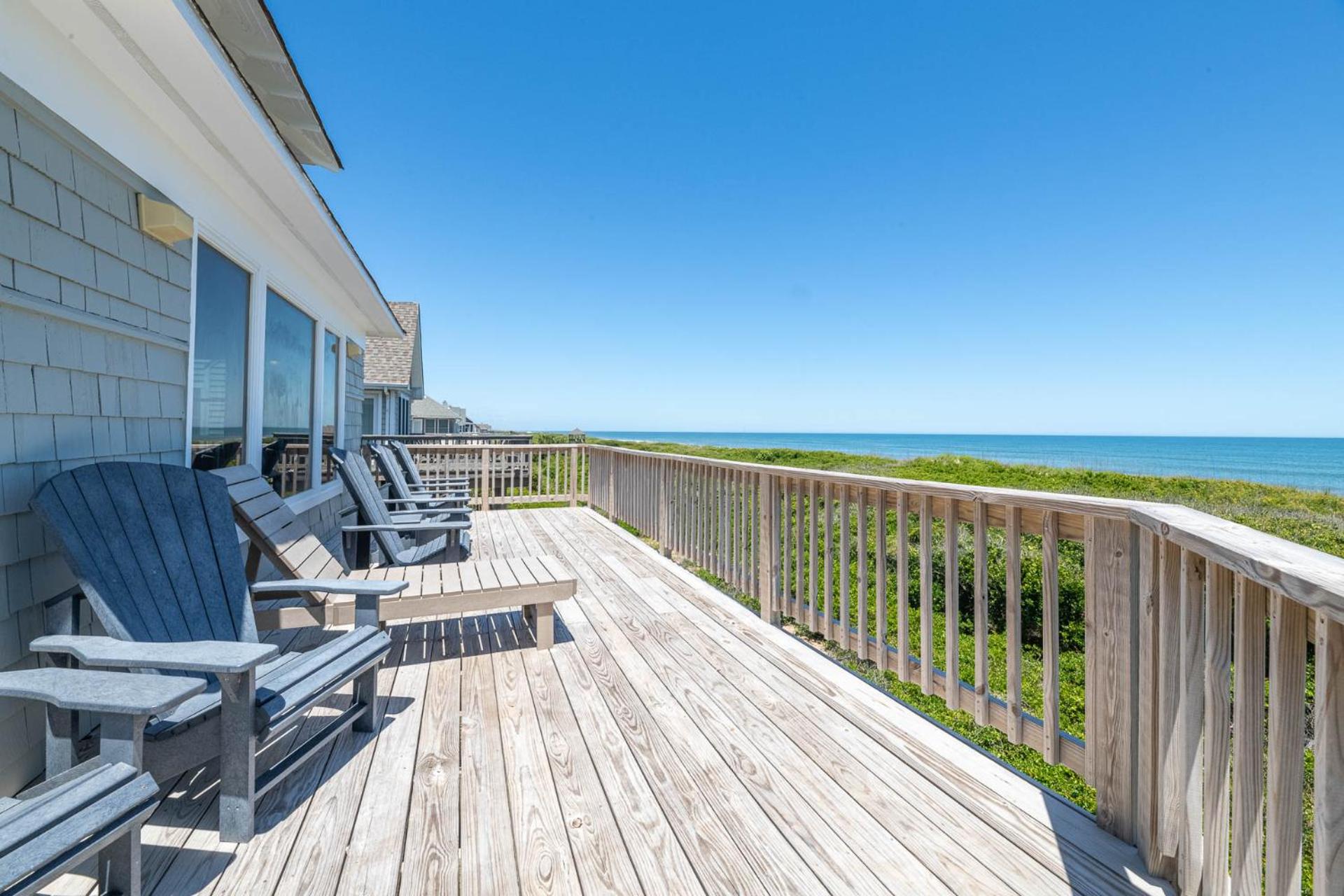 Run-A-Way Bay - Duck, Sanderling, Oceanfront, Ocean View, Hot Tub, Community Pool, Tennis