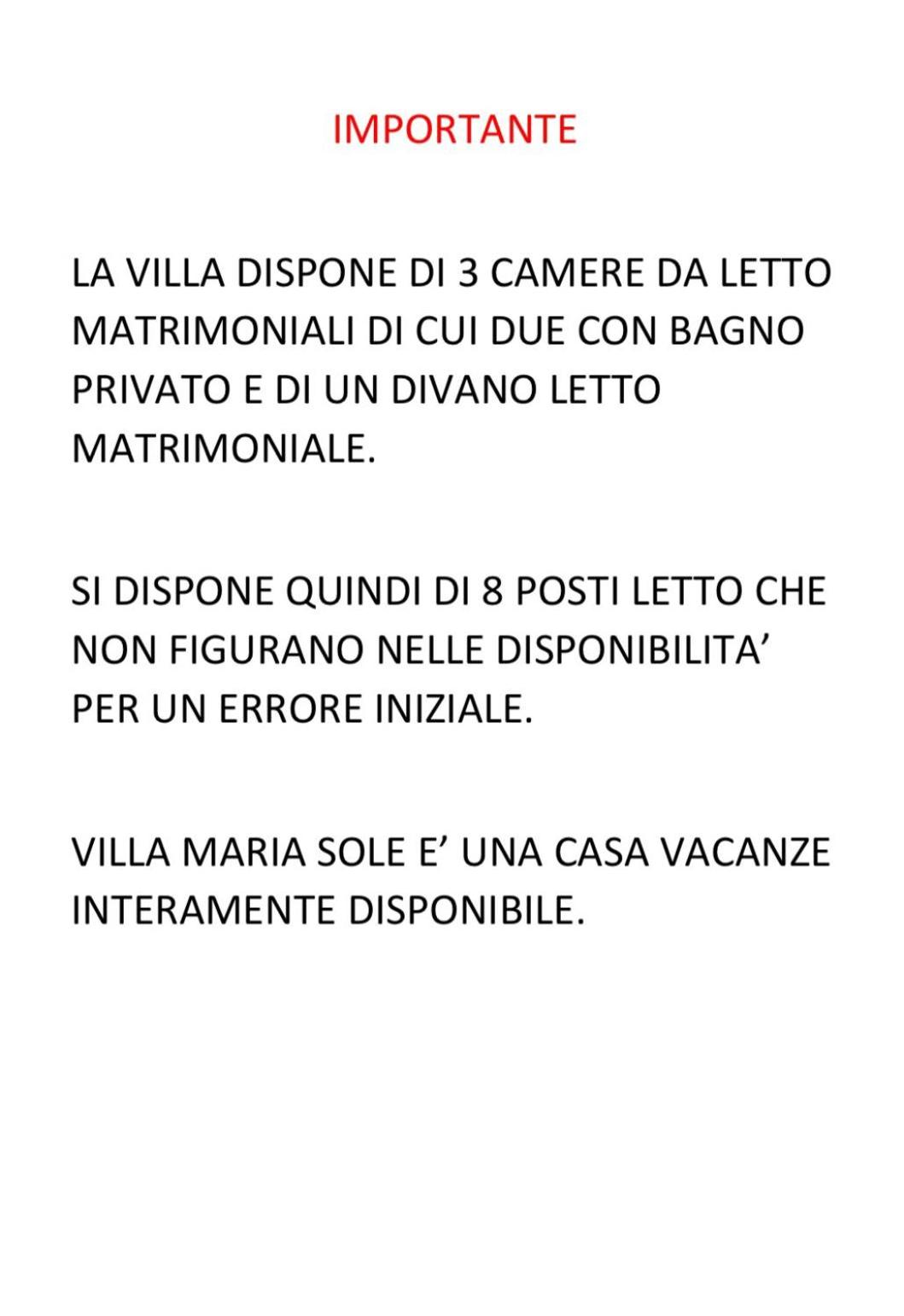 Villa Maria Sole view 2