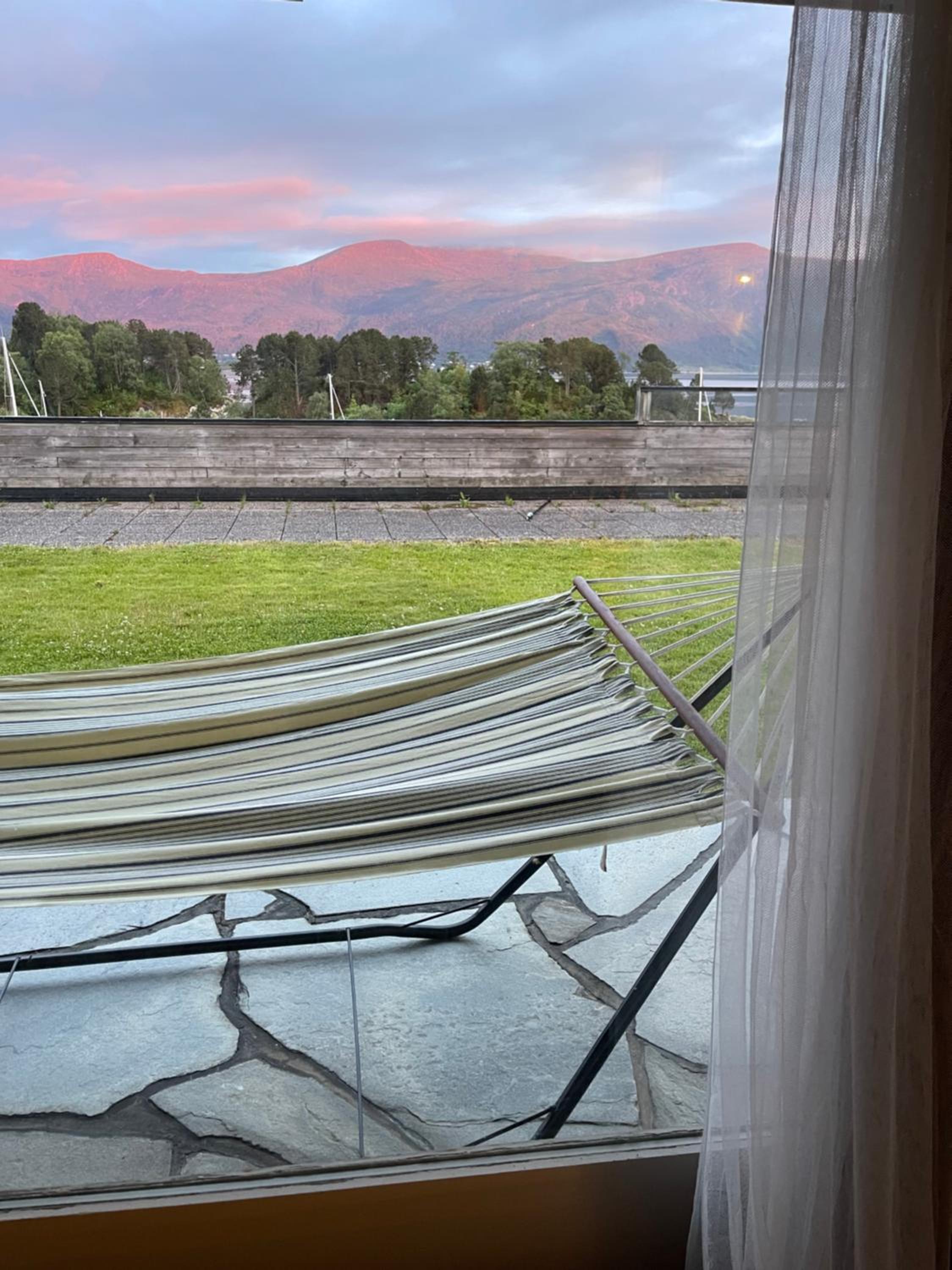 Fjord view apartment in Ålesund with free parking view 2