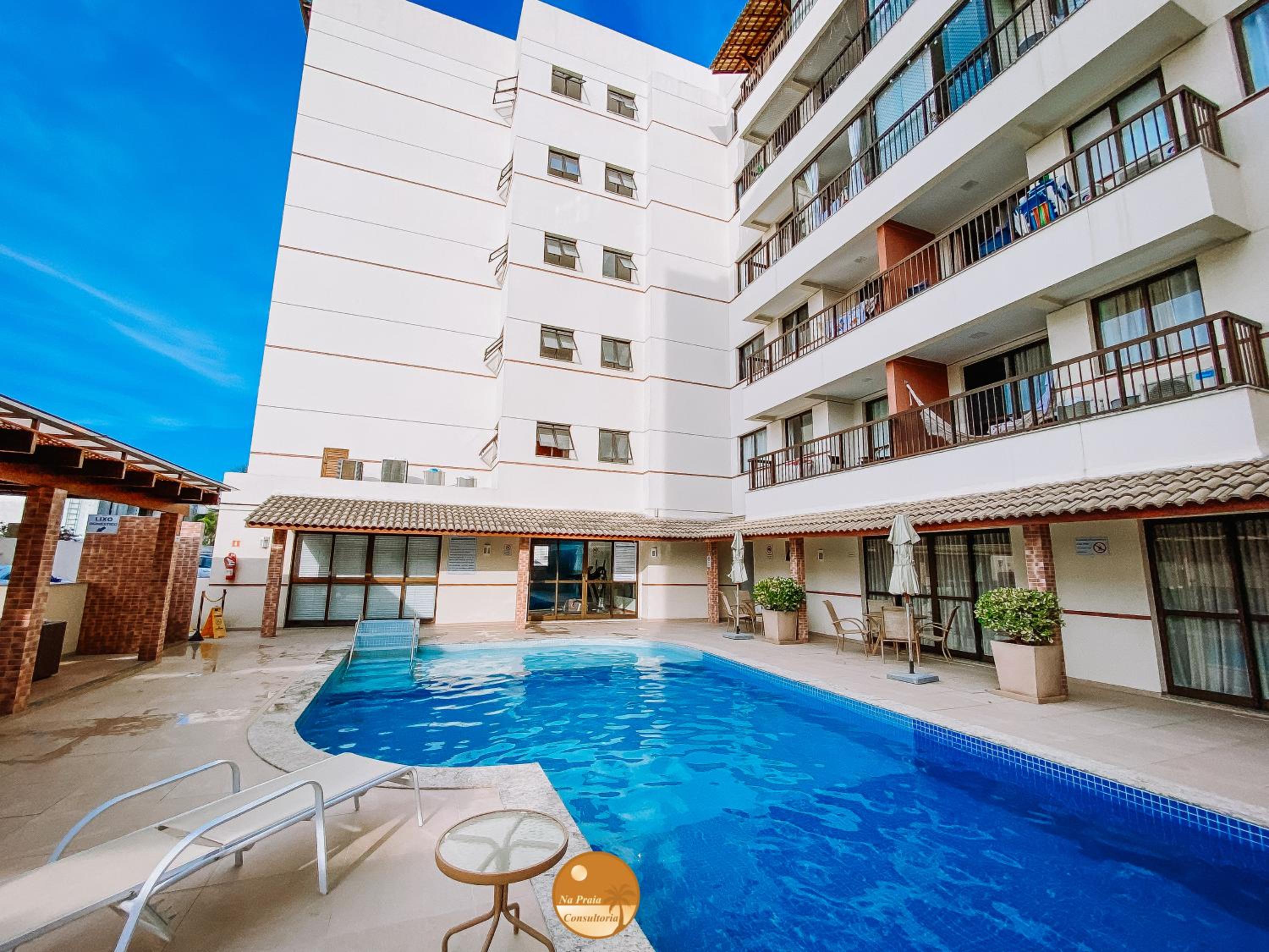 50m da PRAIA, Piscina, Academia, Portaria 24 horas, Churrasqueira