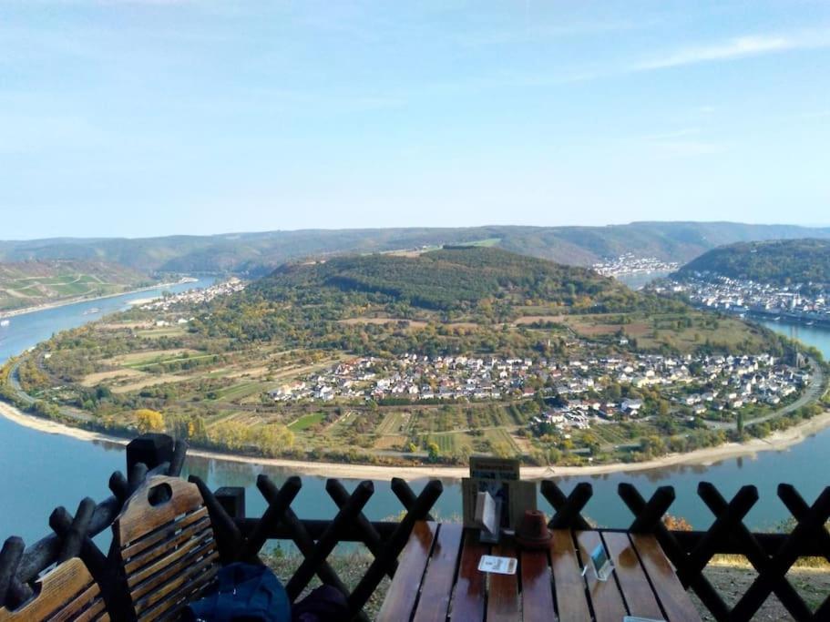 Urlaub am Rhein, Ferienwohnung mit Garten
