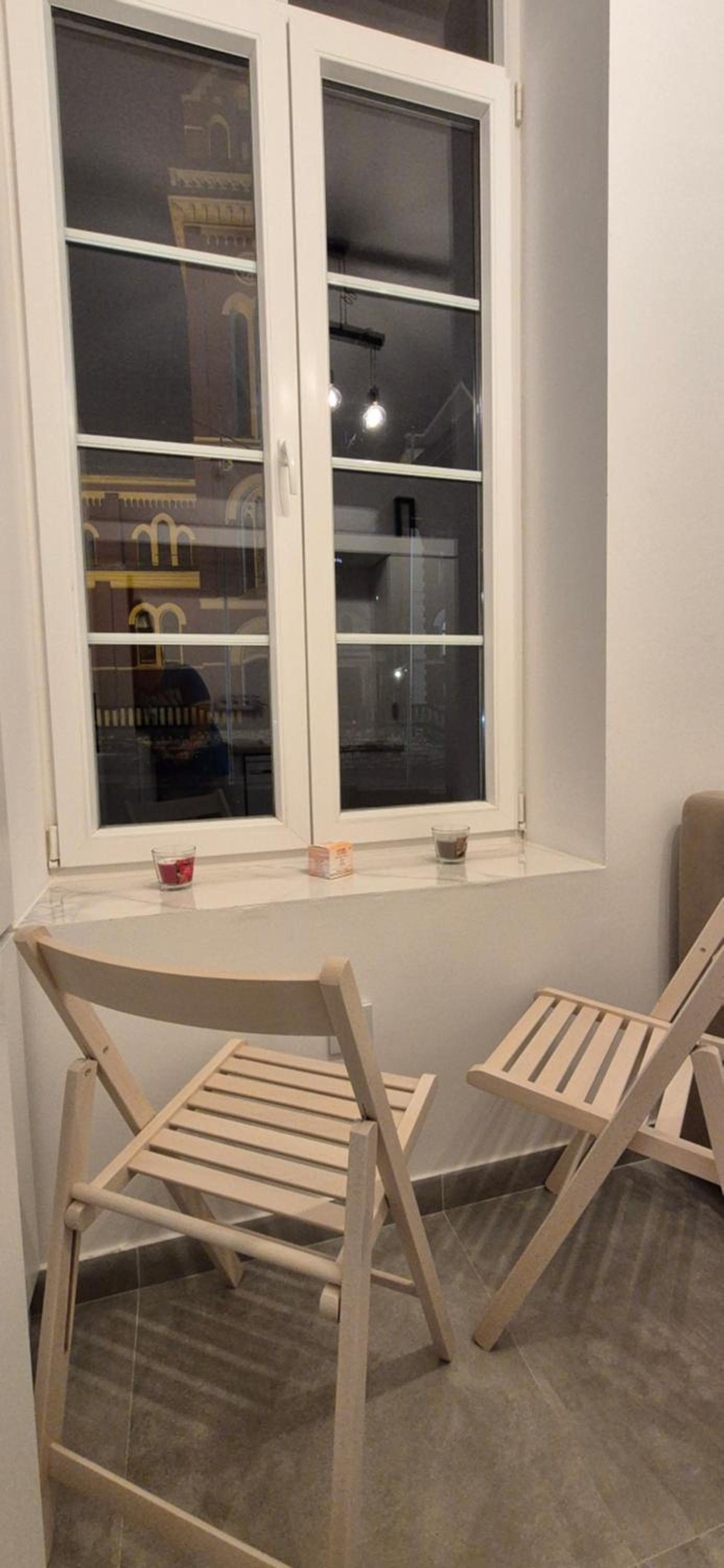 Studio apartment Postcard with free parking