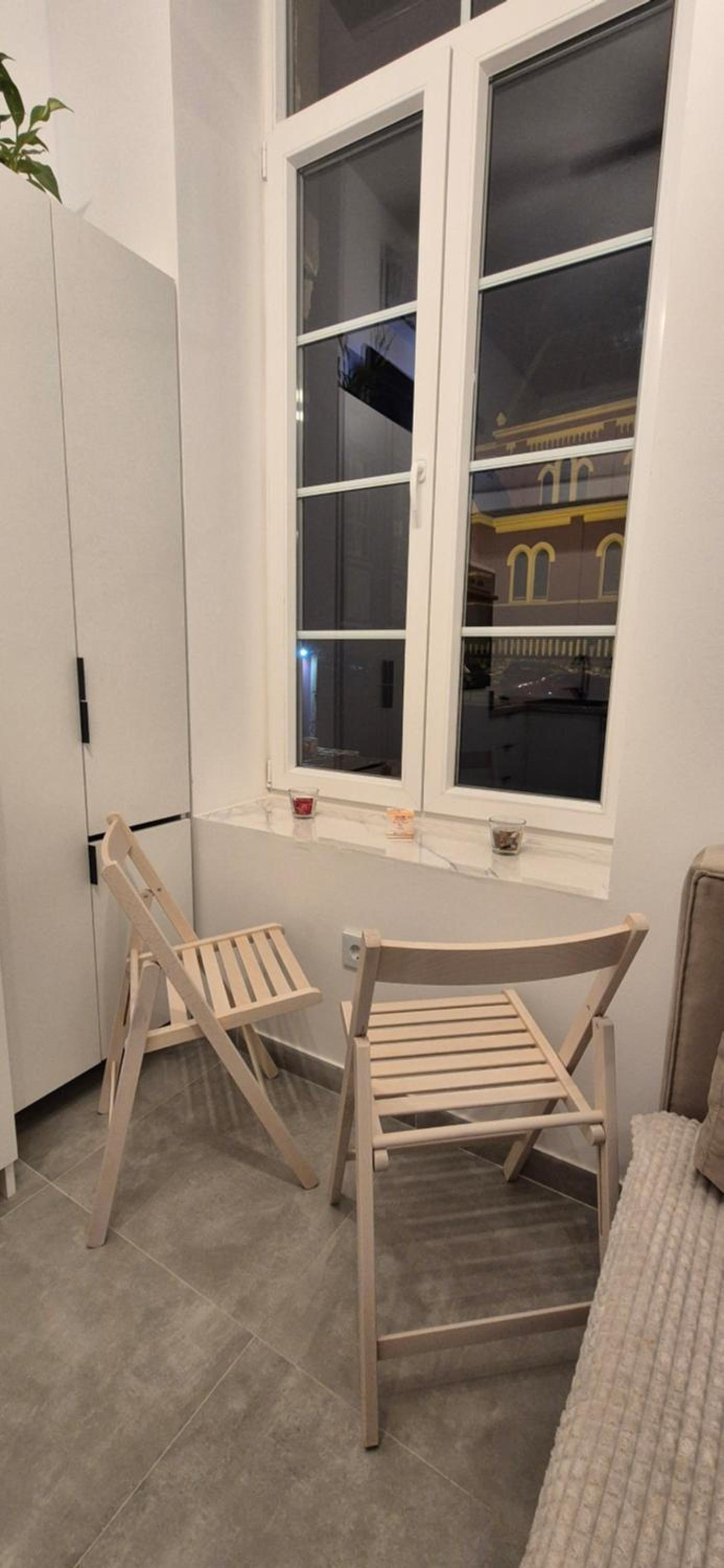 Studio apartment Postcard with free parking