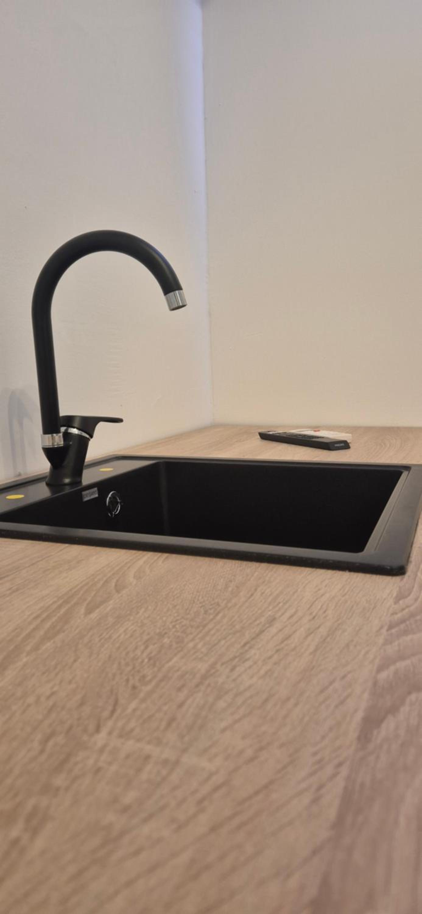 Studio apartment Postcard with free parking
