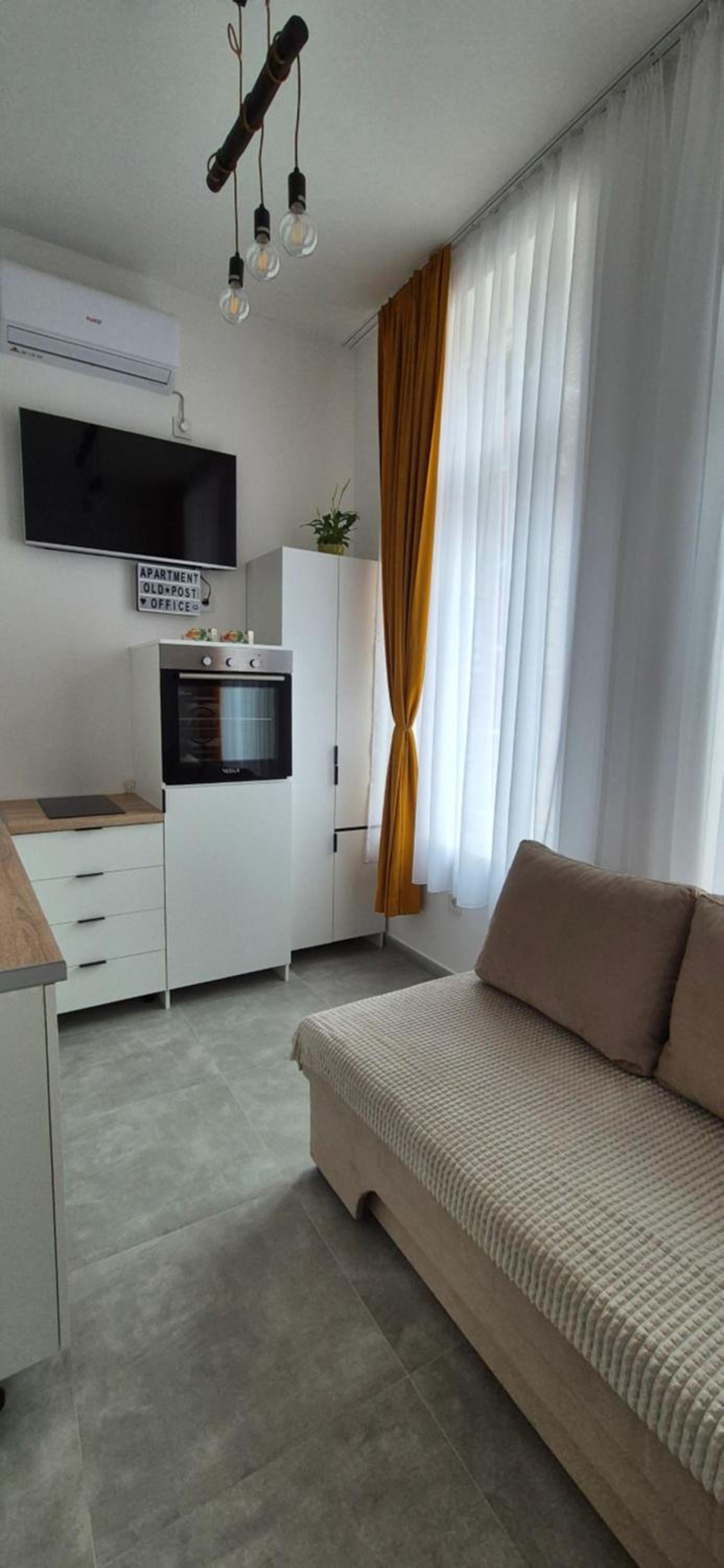 Studio apartment Postcard with free parking