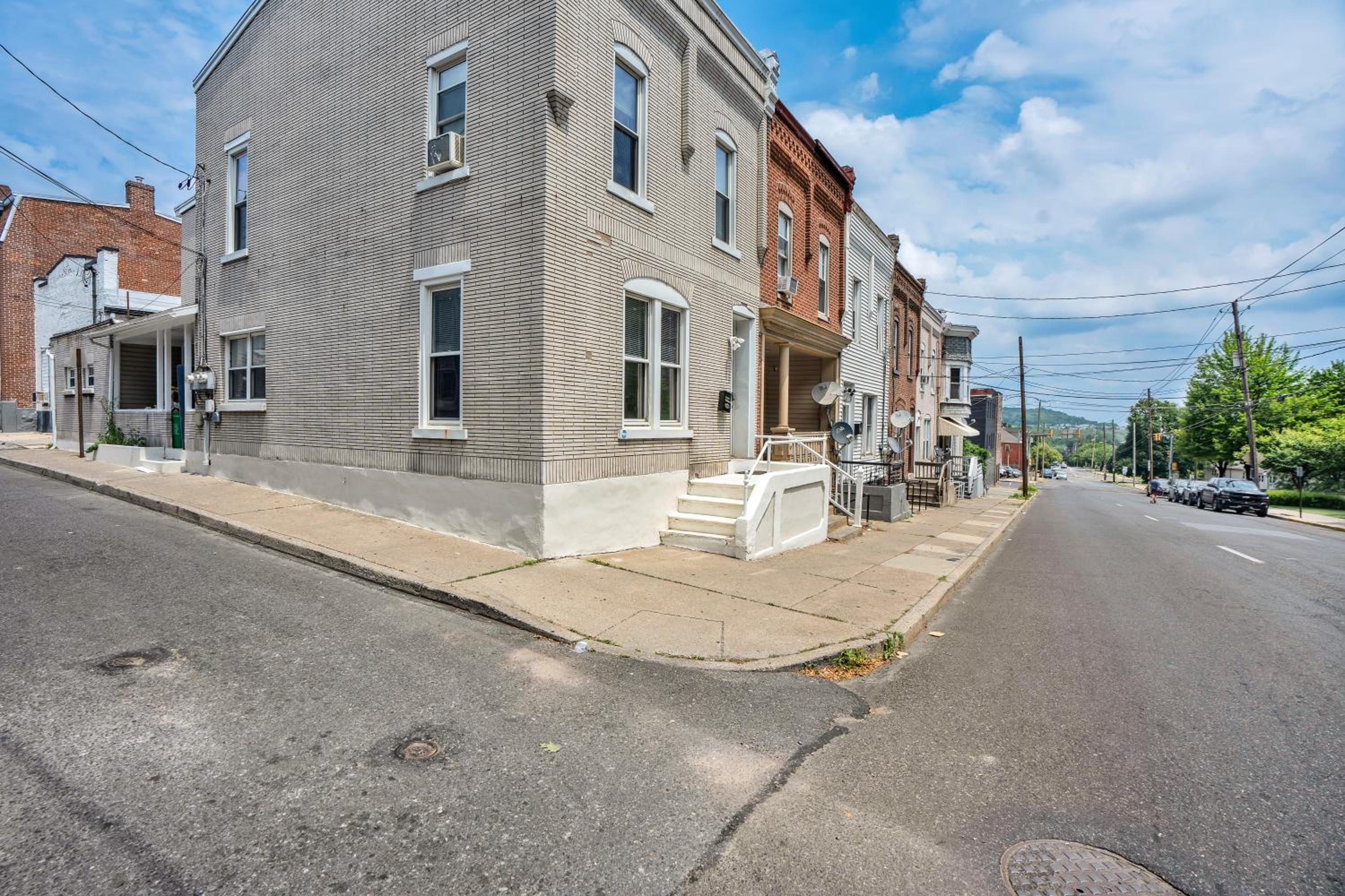 Around the corner to PPL Center! With secured parking 1st floor unit view 2