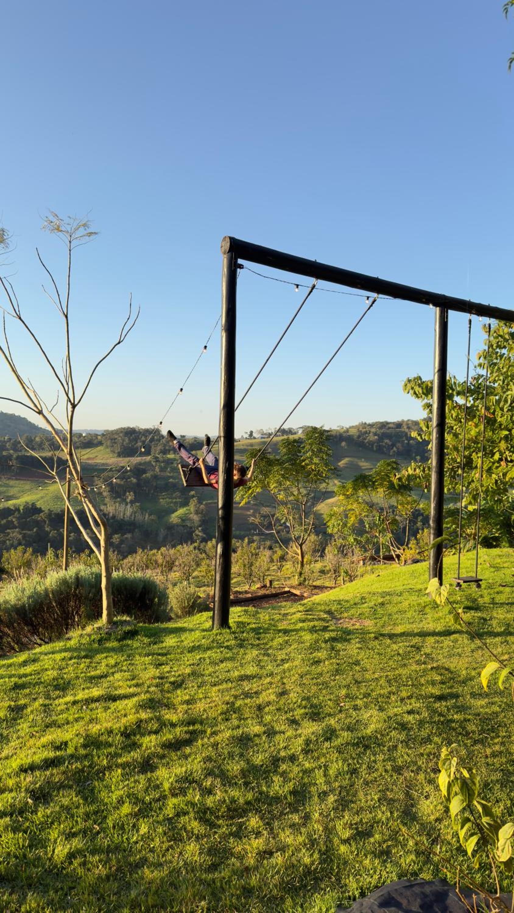 Rancho Exílio do Poeta - Chalé com Banheira, fogão à Lenha e balanço gigante!