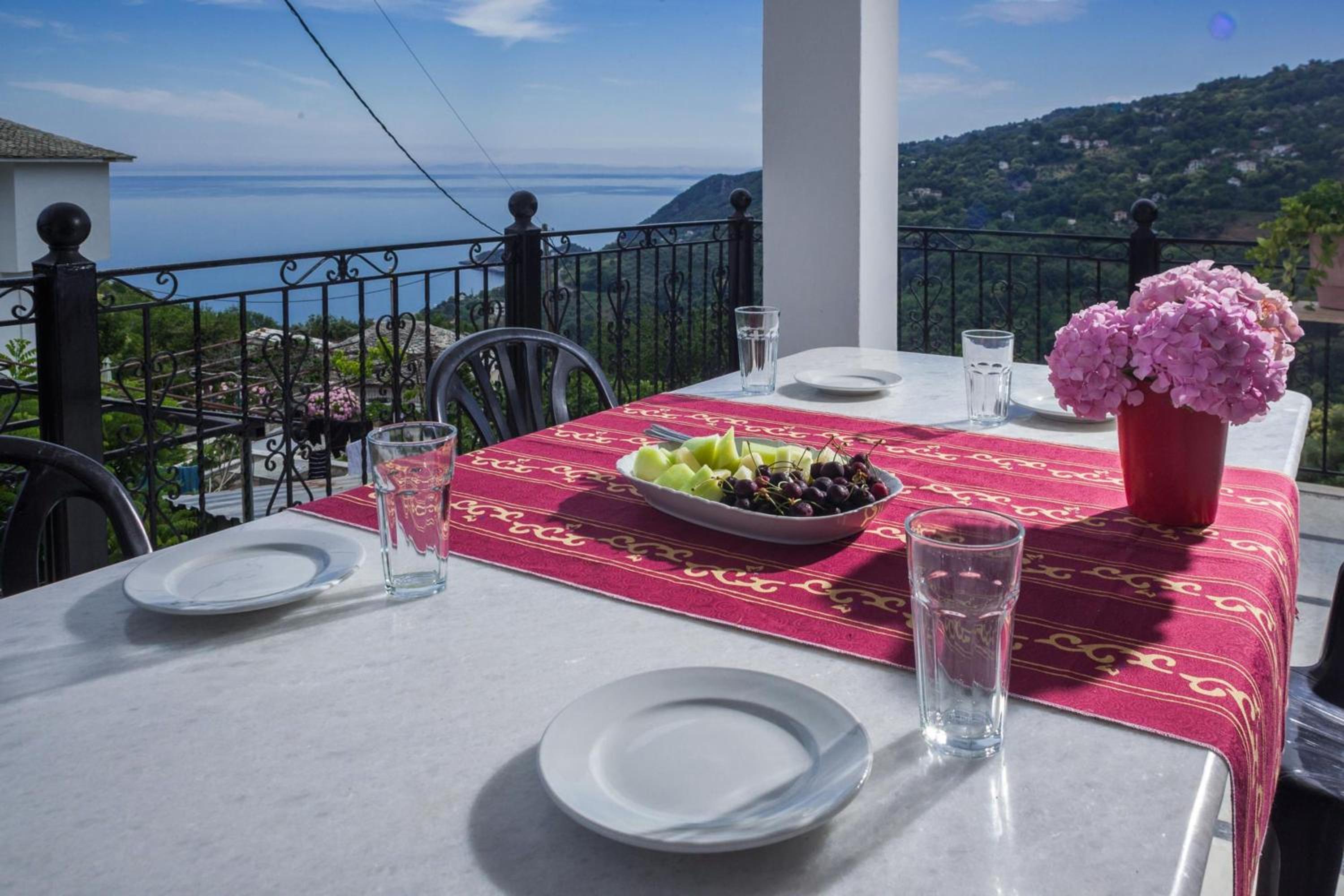 Paradeisos Rooms Pelion view 2