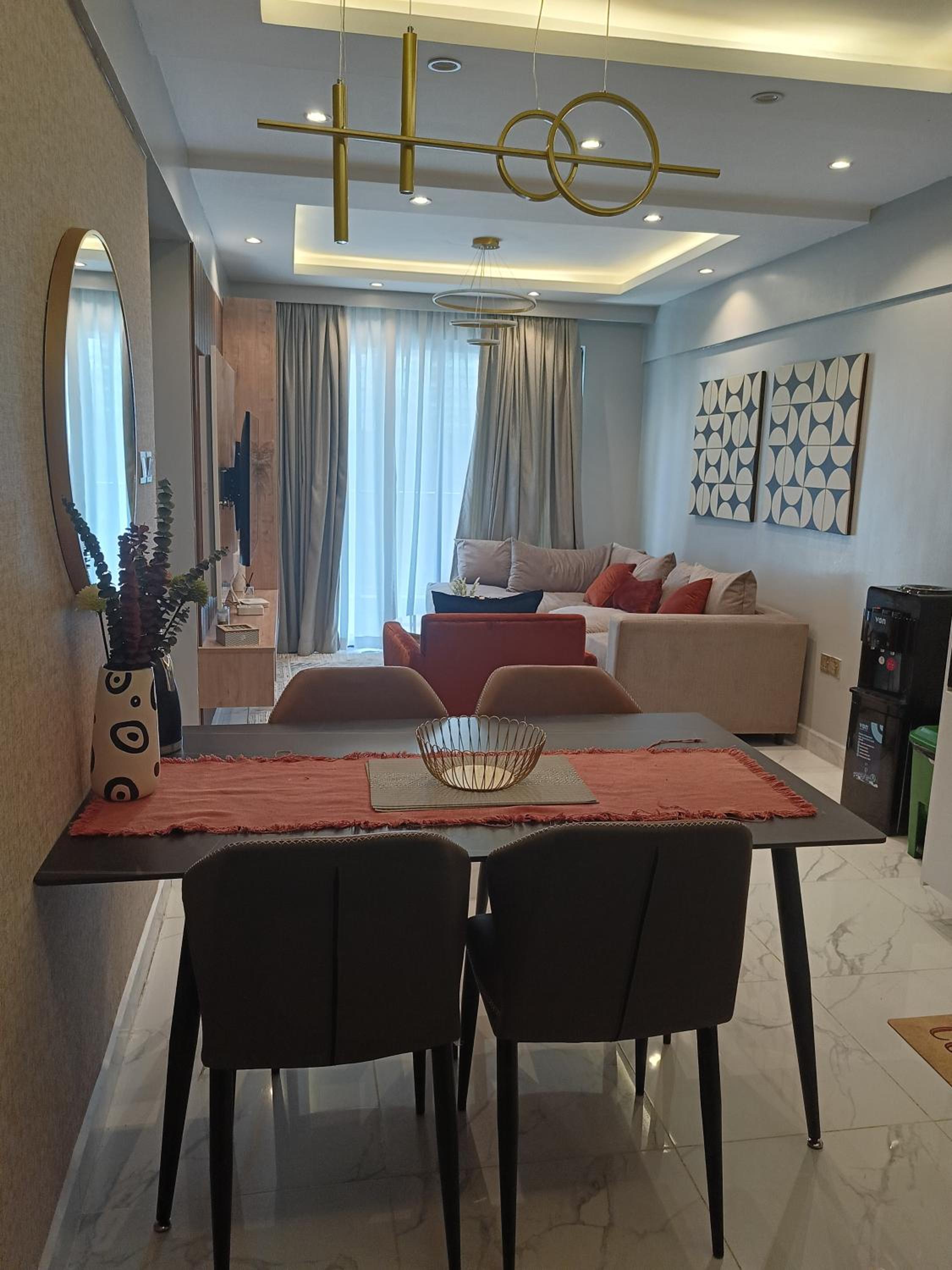 Smart home 2 bedroom serviced apartments Kilimani view 3