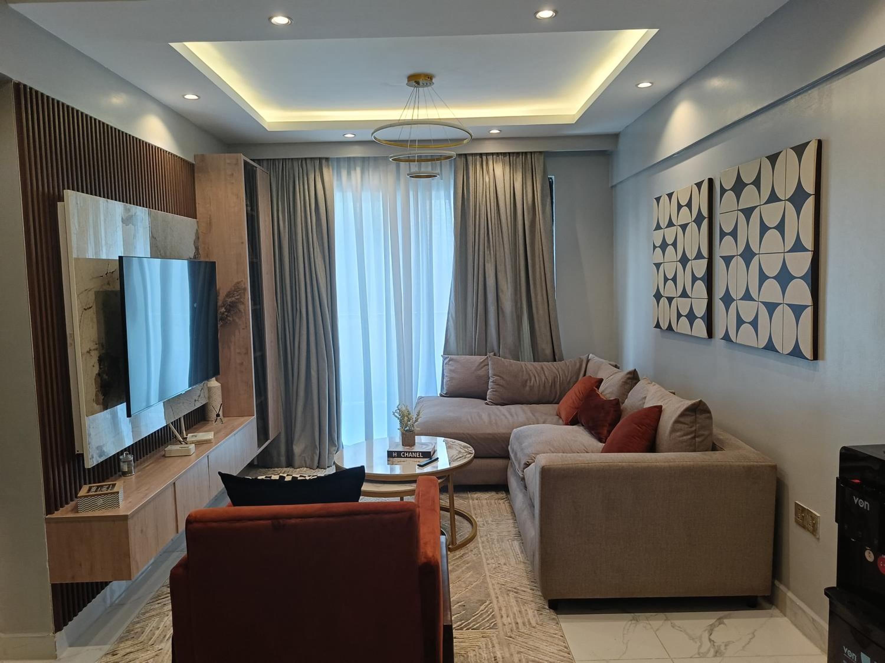 Smart home 2 bedroom serviced apartments Kilimani view 4