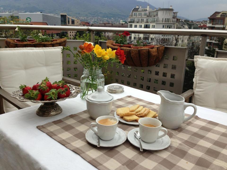 Spacious apartment with a Mountain view, big balcony and parking