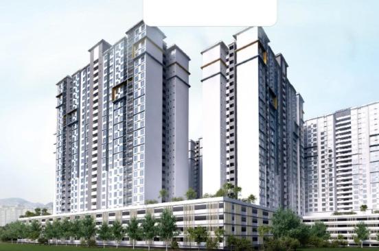 Aeon home stay - Tebrau City residency block F