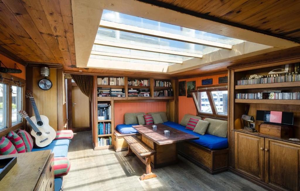 Unic boat in old harbour