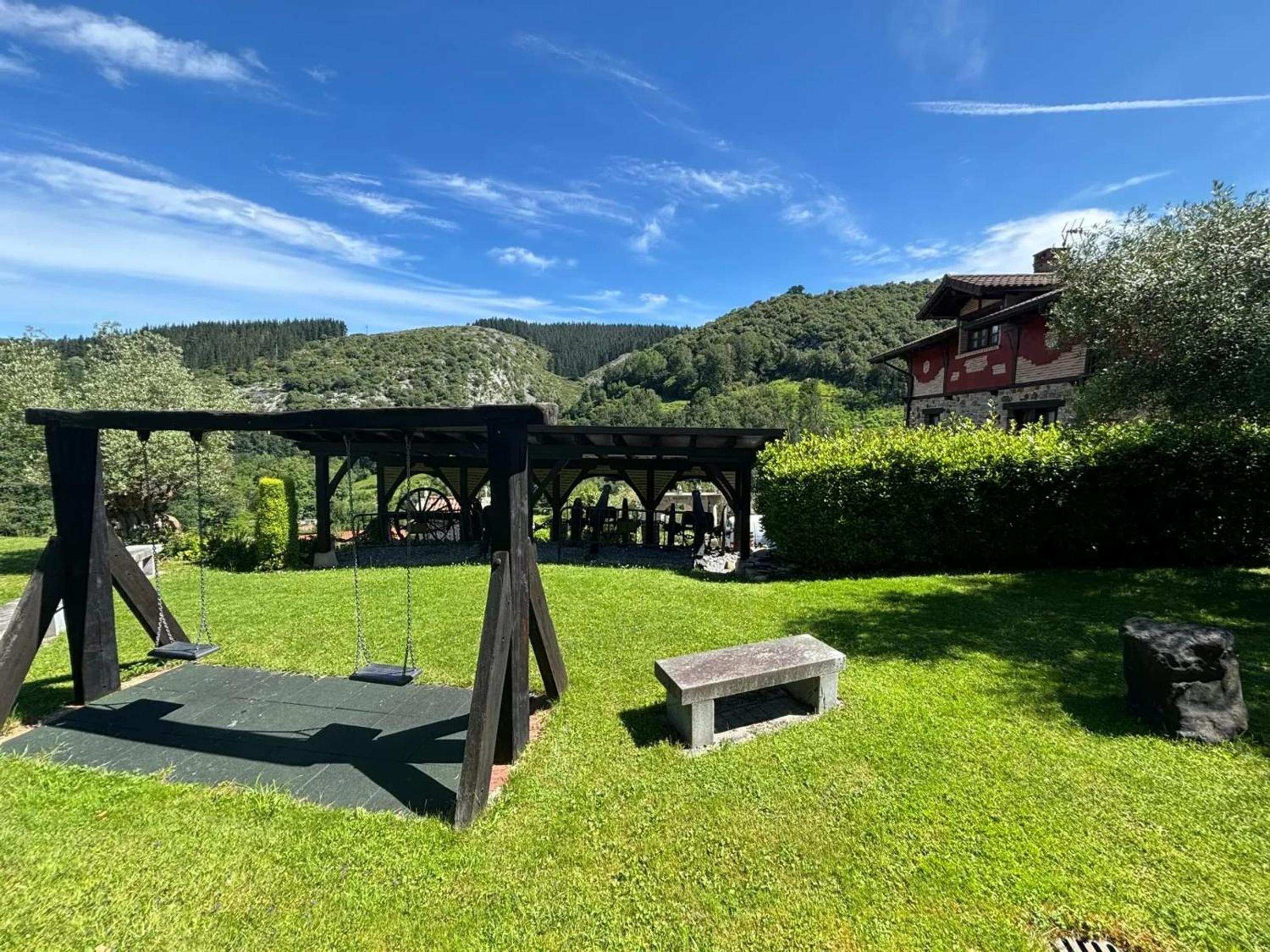 Spacious villa in Bizkaia with private pool and fireplace