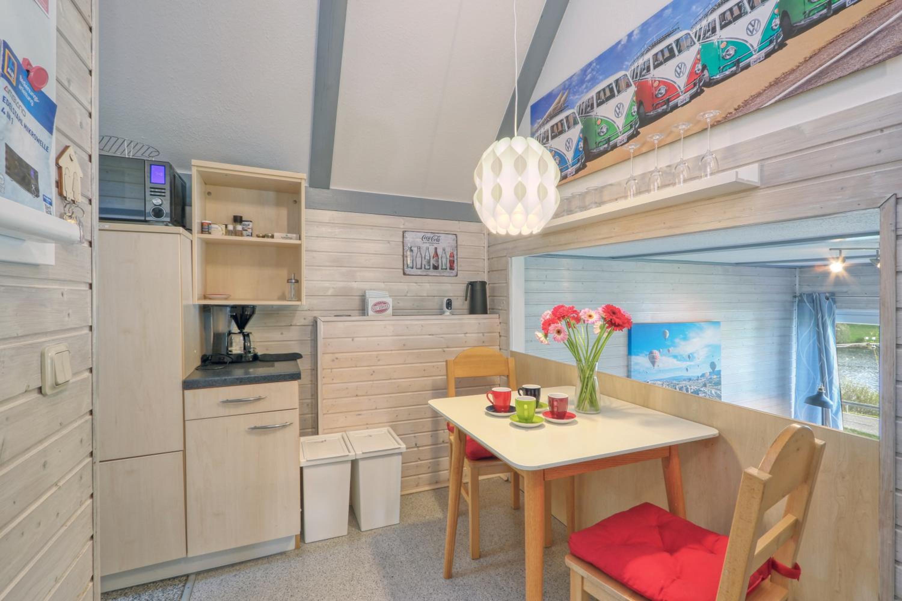 Ferienhaus 21 mit Seeblick und Garten bis 6 Personen