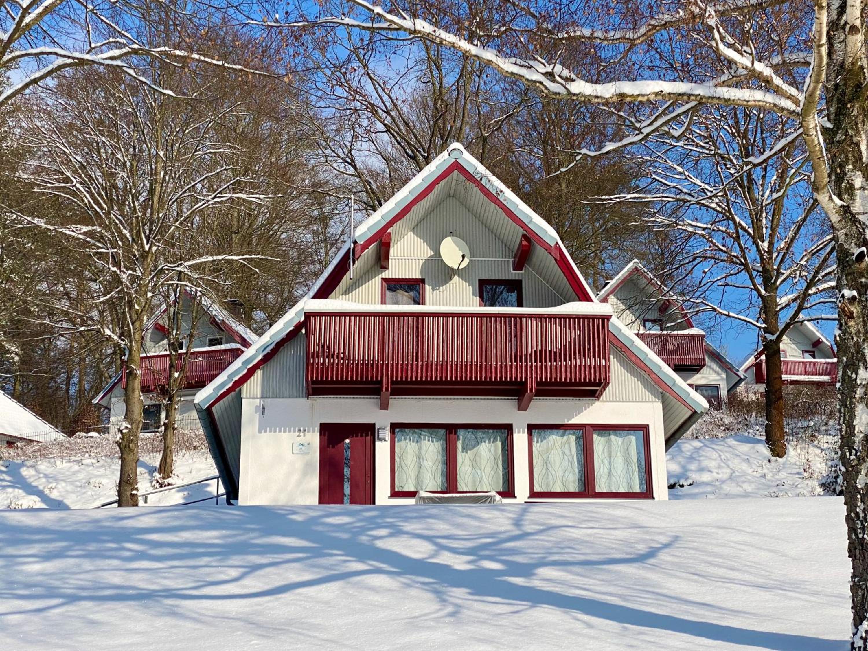 Ferienhaus 21 mit Seeblick und Garten bis 6 Personen