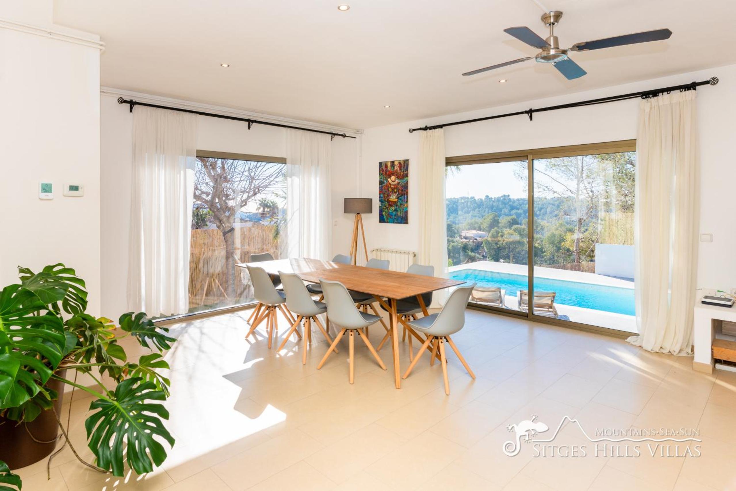 Designer Villa Elodie with private pool and space