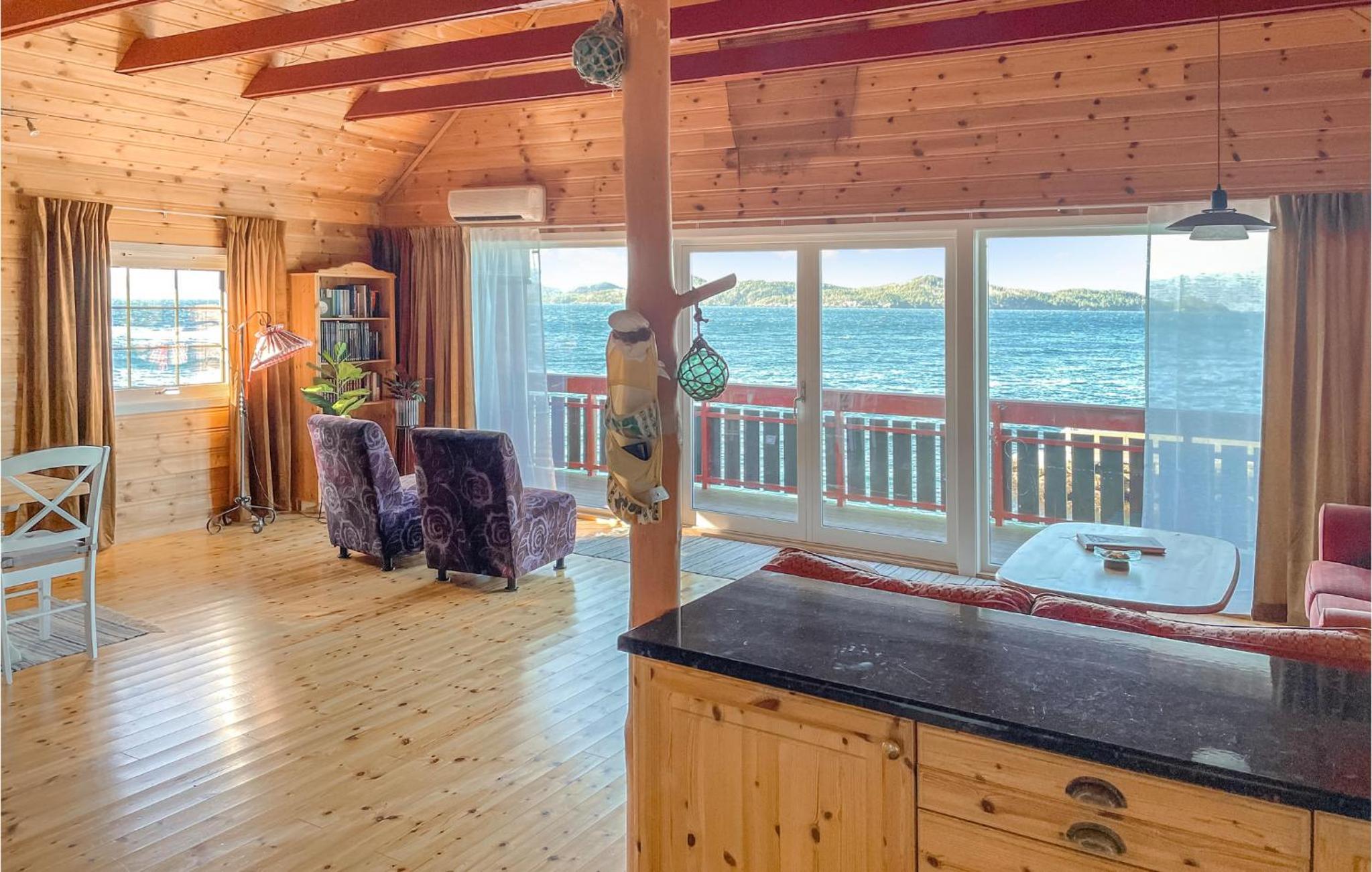 Nice Home In Herøysund With House Sea View view 3