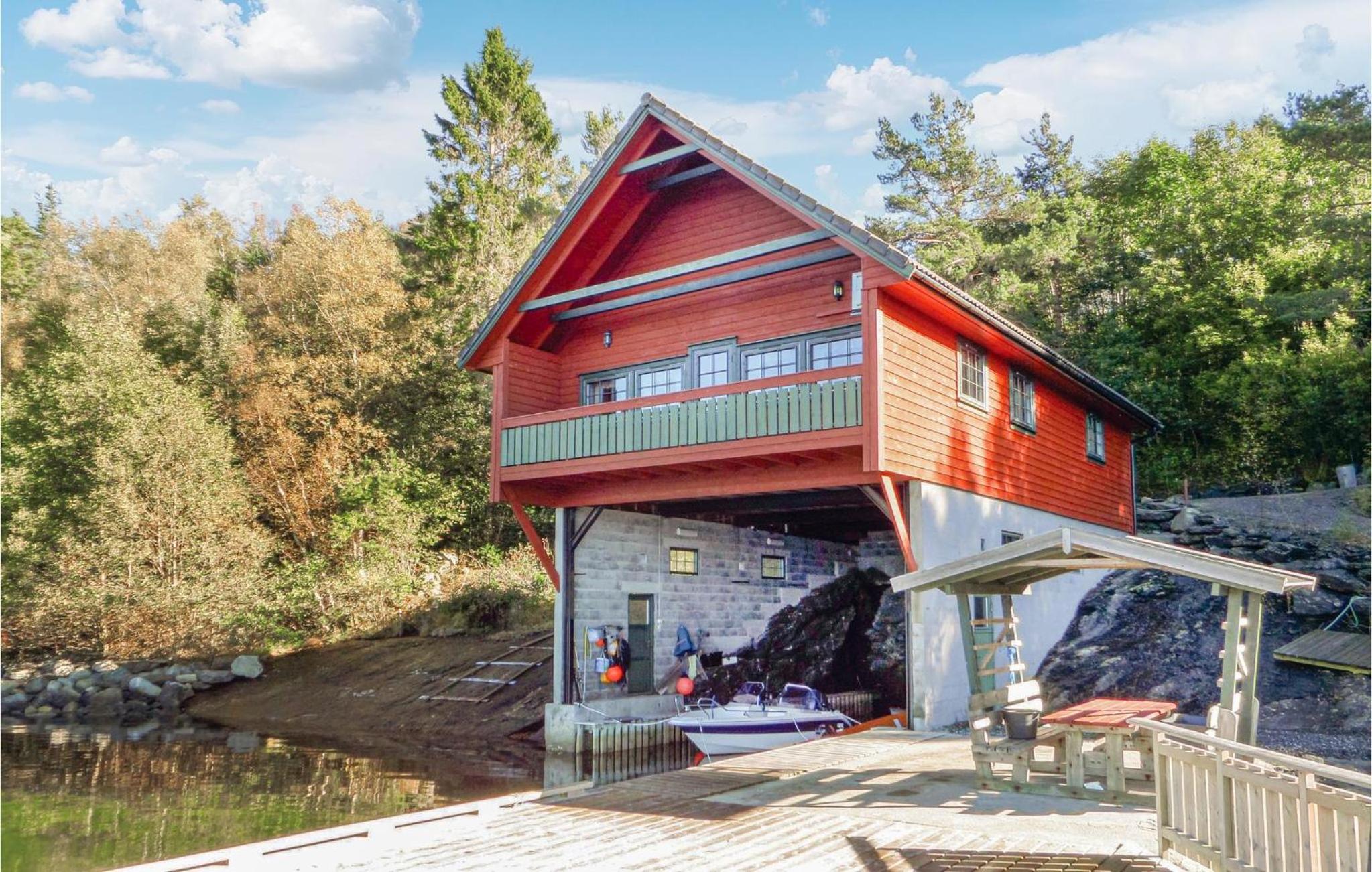 Nice Home In Herøysund With House Sea View view 2