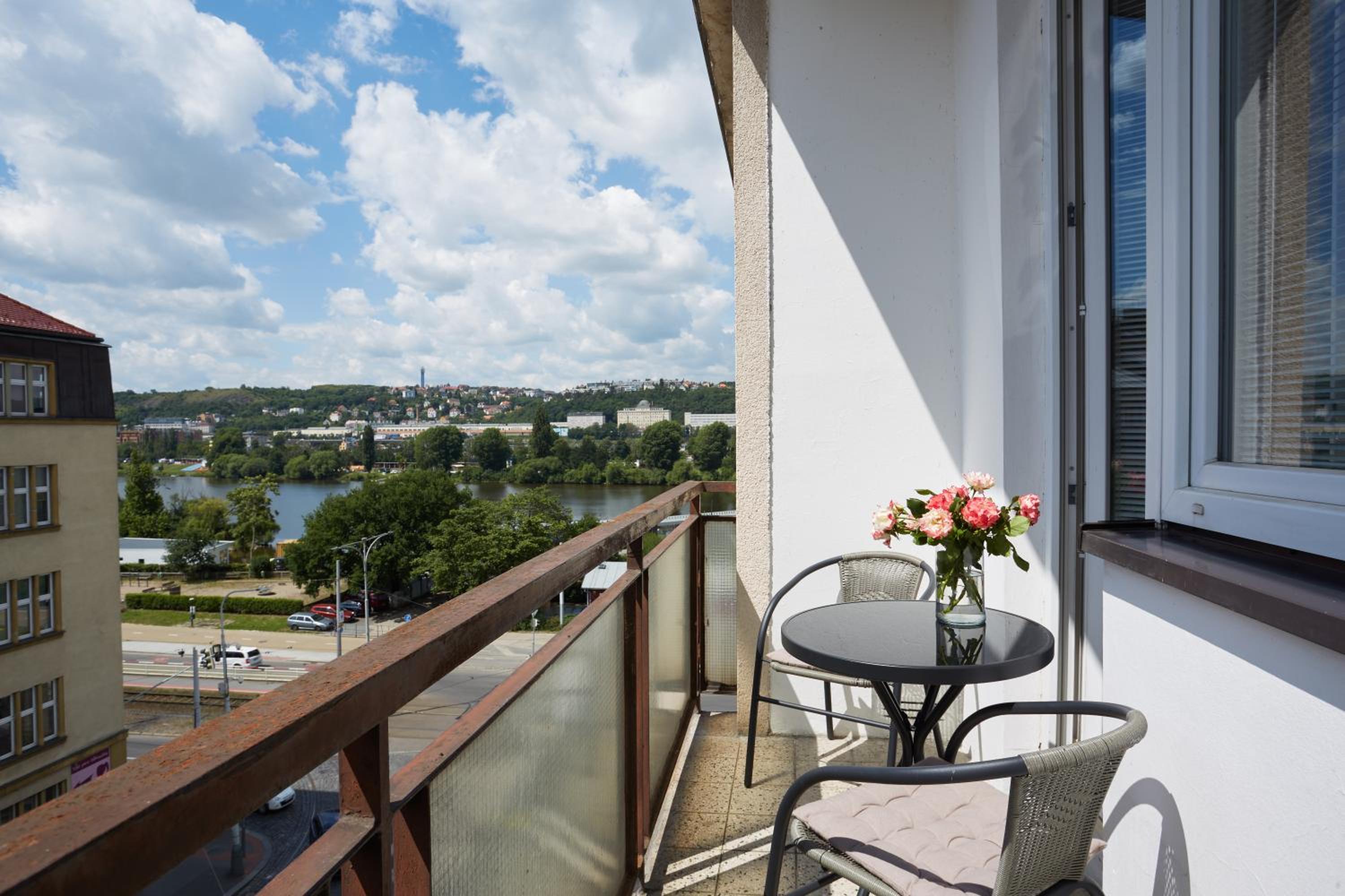 Luxury riverside apartment