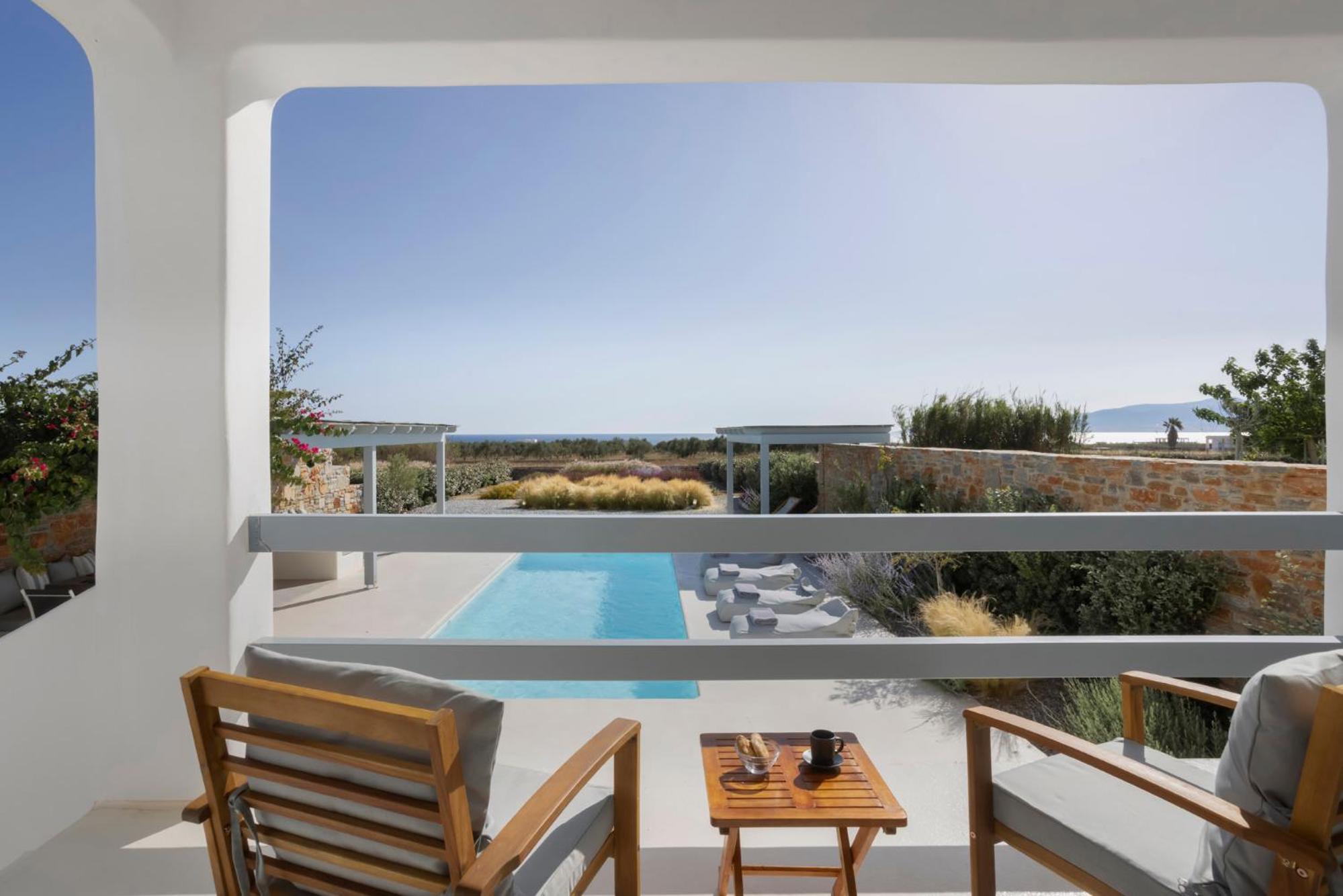 Villa Dione, private pool & seaview by Naxos Dunes