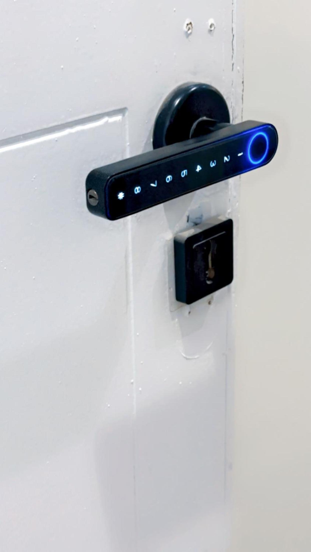Studio with smart entry