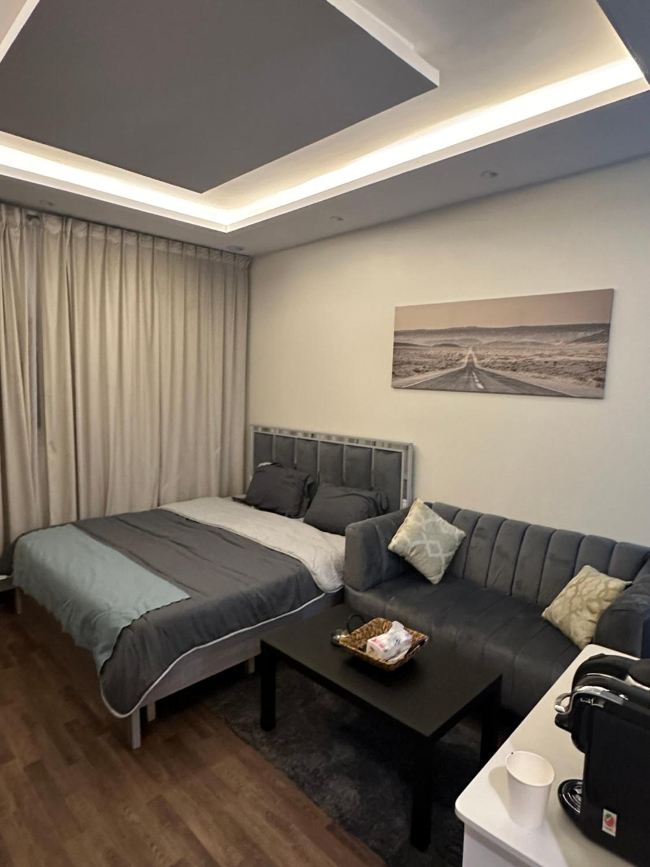 Studio with smart entry