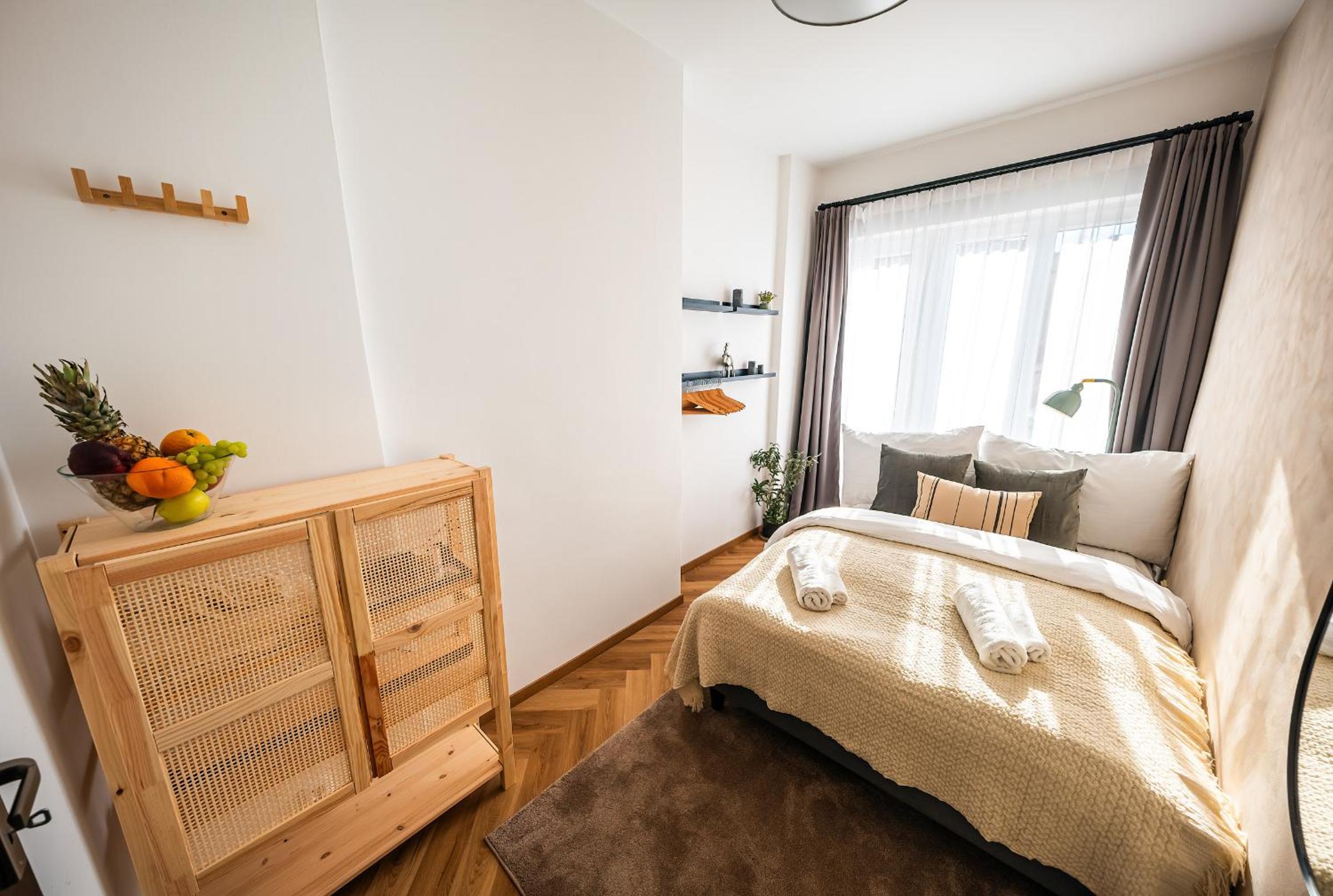 2BR 1,5Bath Chic City Suite near Wenceslas Square