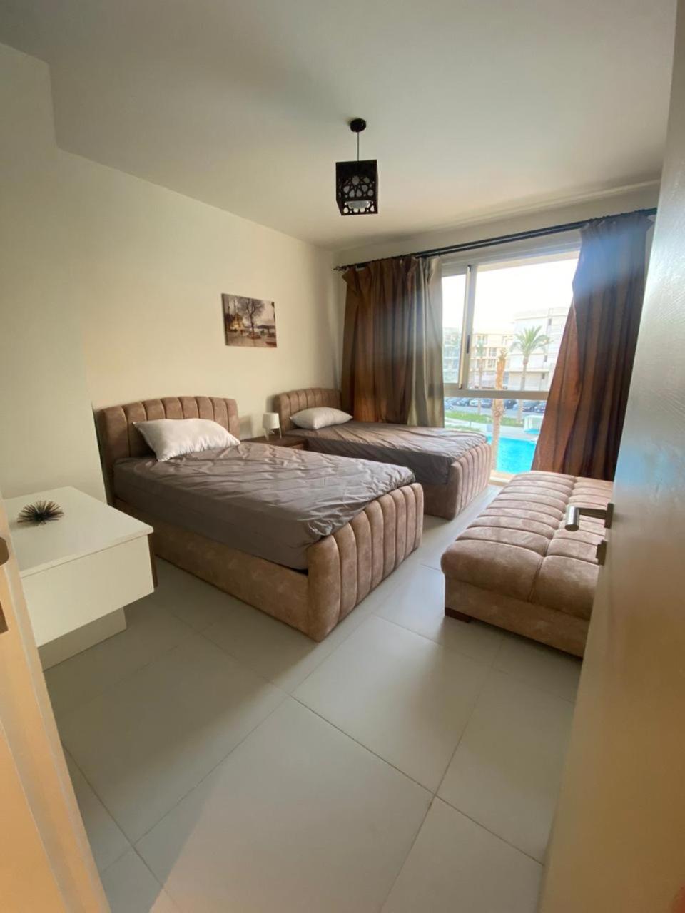 Newly three bedrooms apt for rent in Marassi Marina Views view 5
