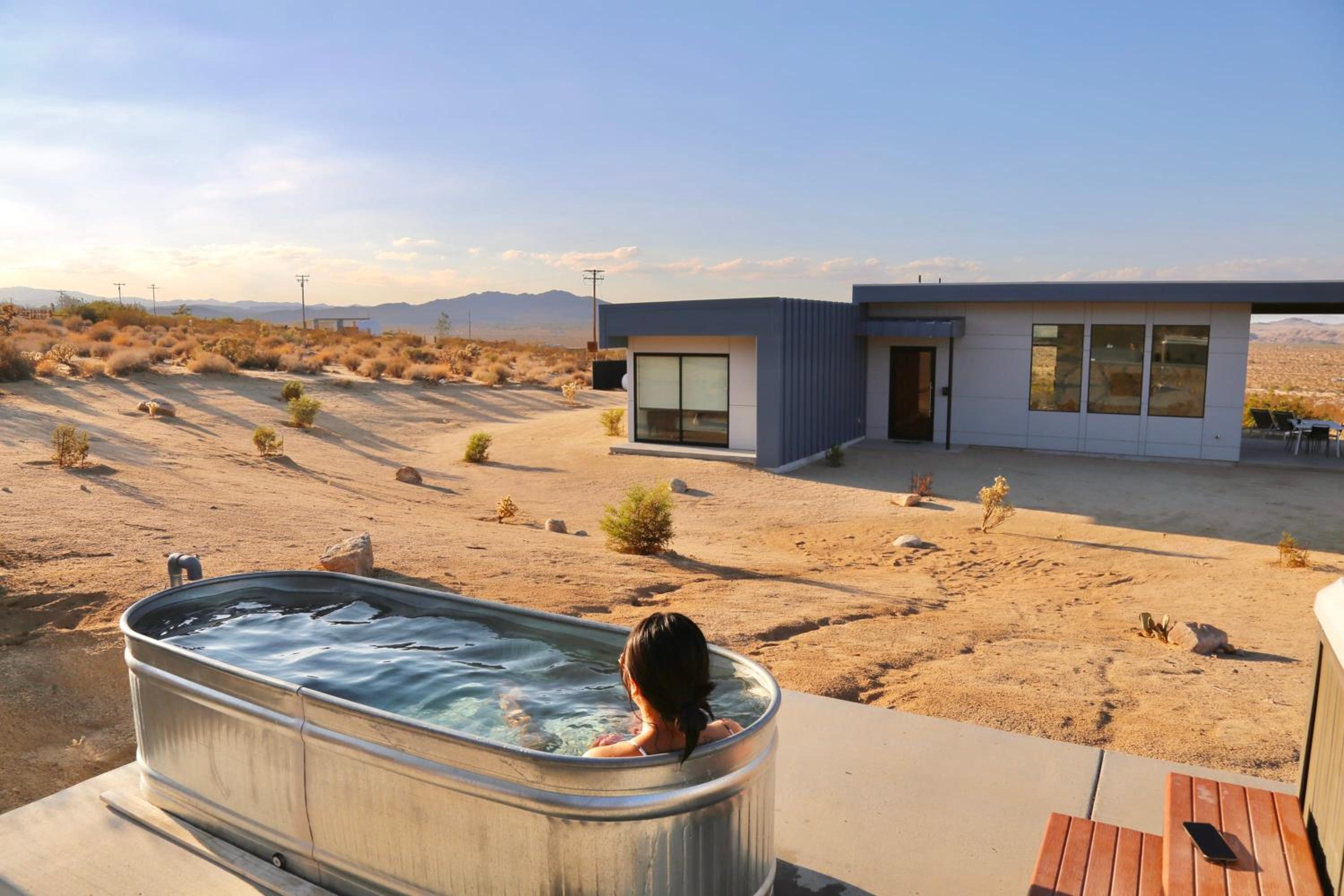 Solis Joshua Tree Urban Design Casita and Cowboy Pool view 3