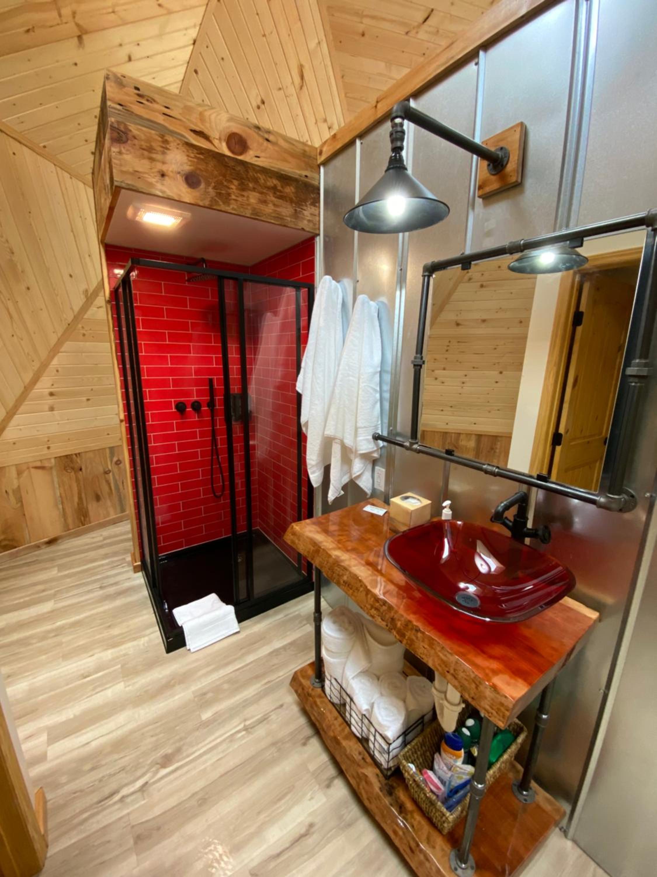 Natahala Glamping Red Dome #1 view 4