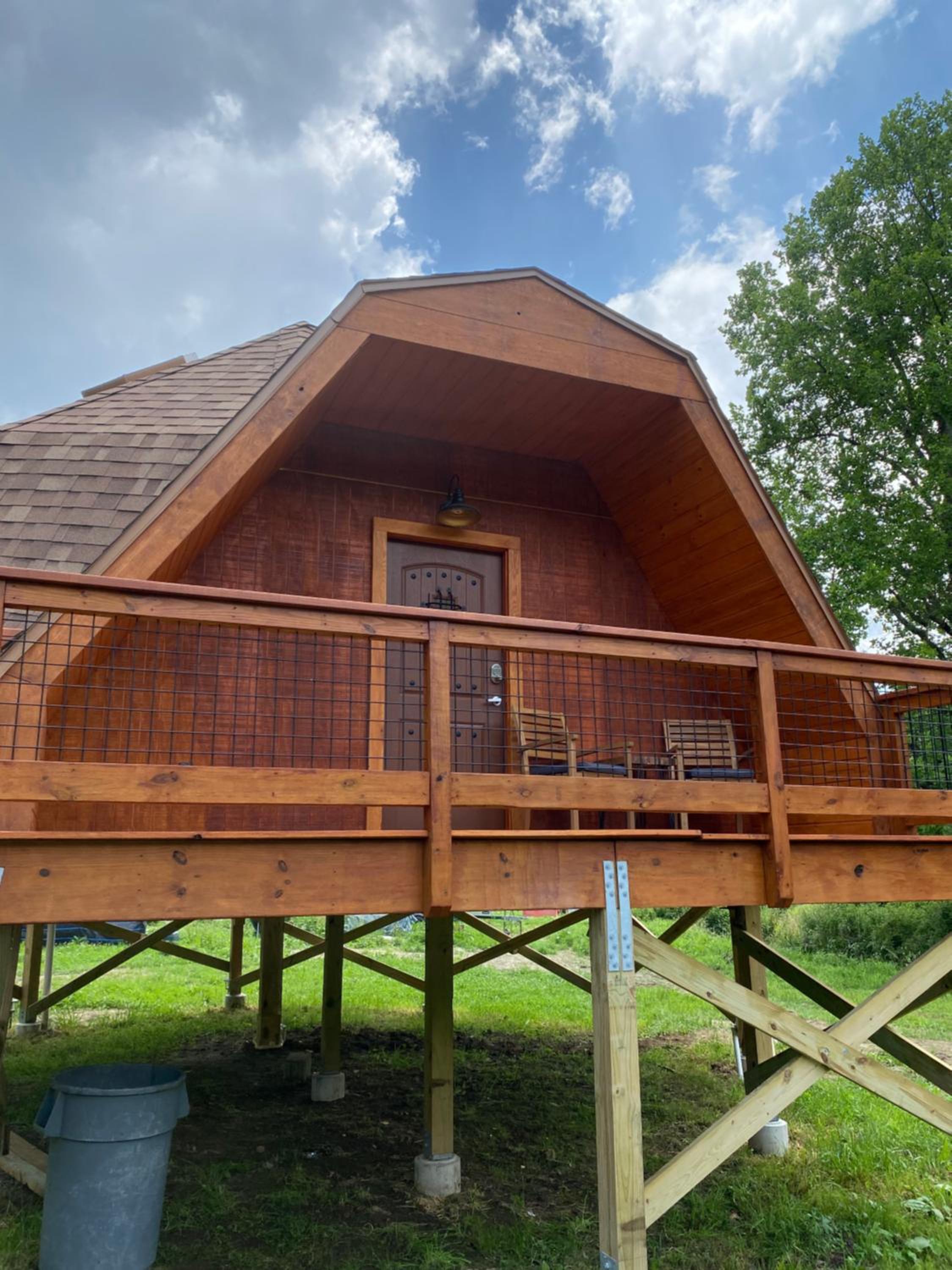 Natahala Glamping Red Dome #1 view 5