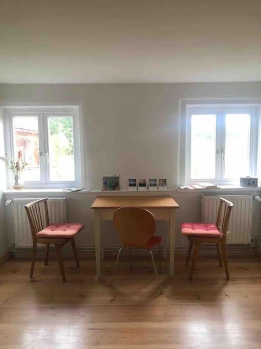 Haus am Fluss und See