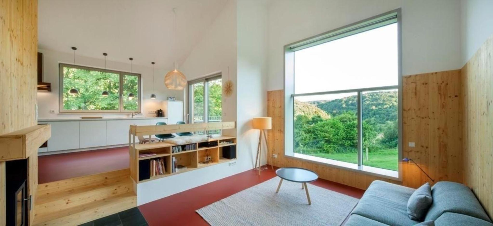 Moderner Holzhausneubau In Der Eifel