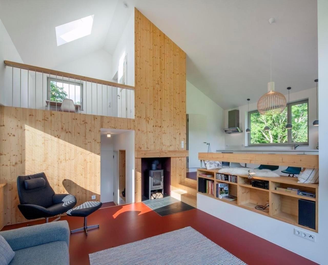 Moderner Holzhausneubau In Der Eifel