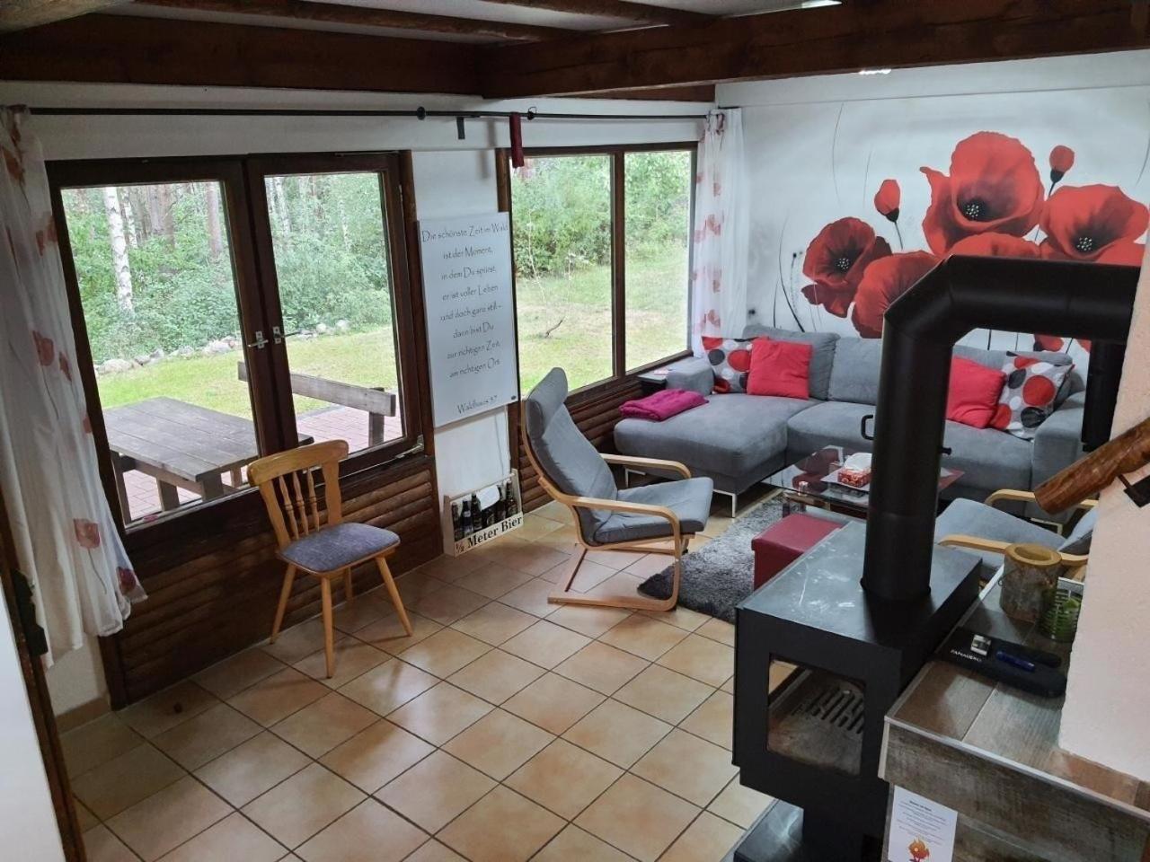 Waldhaus in Feriendorf Silbersee