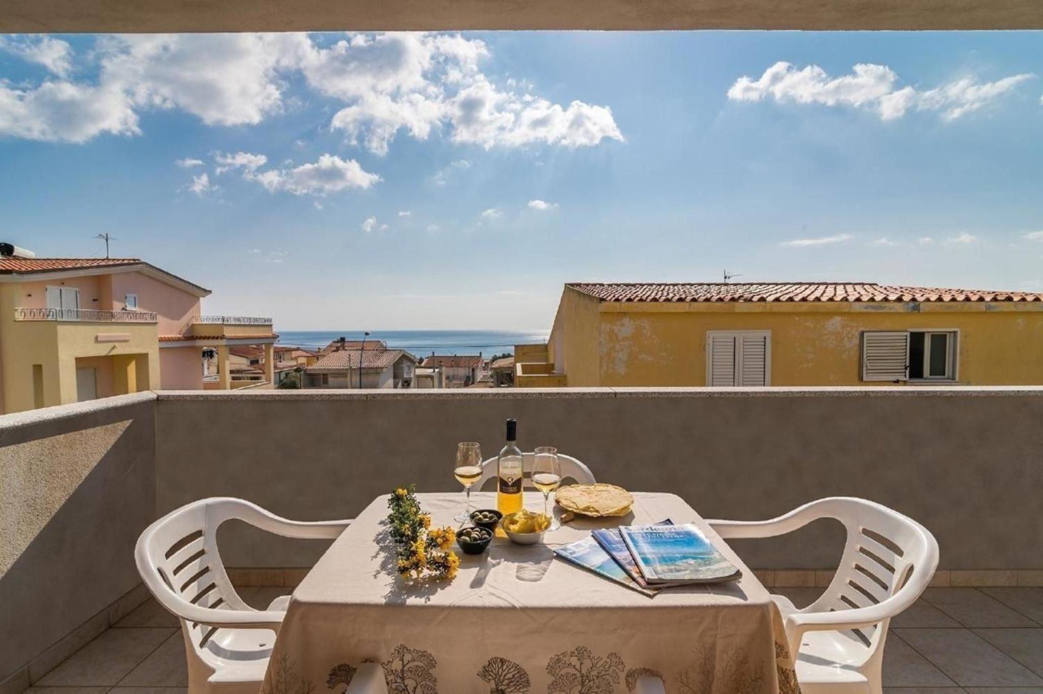 CASA PAPAVERO Ferienwohnung mit Meerblick