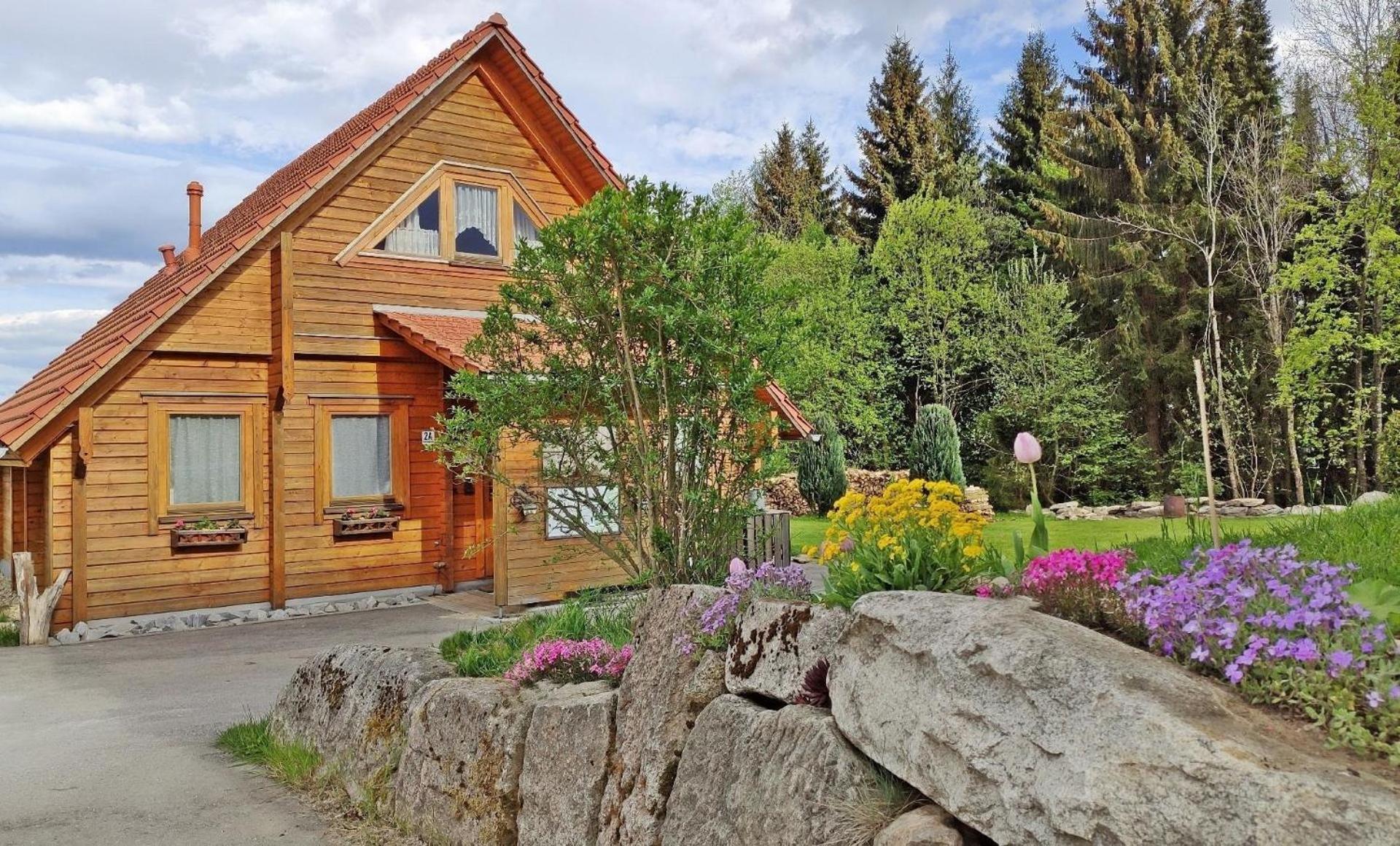 Urlaub im Bayerwaldblockhaus - Hütte im Bayerischen Wald in Philippsreut