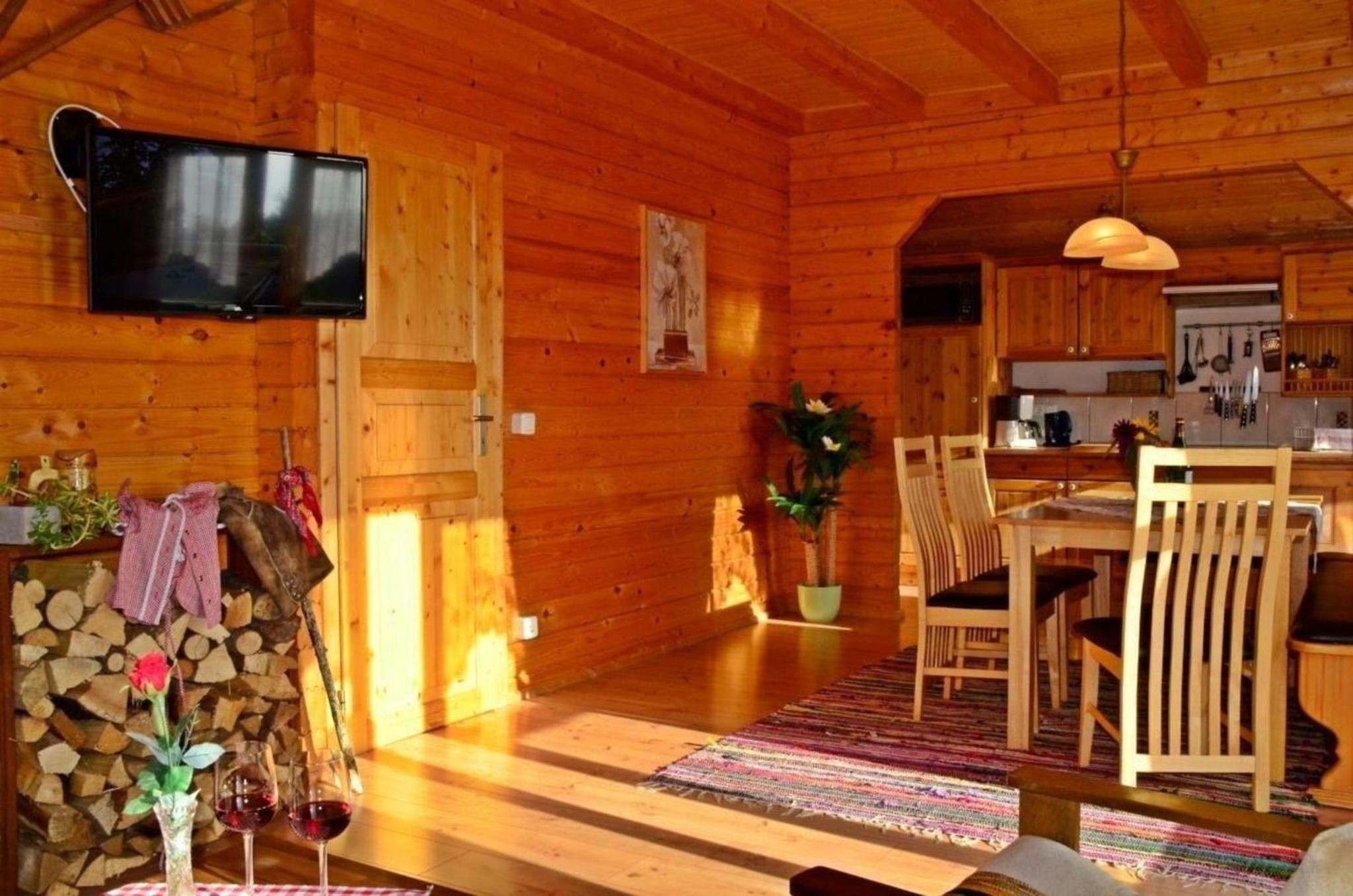 Urlaub im Bayerwaldblockhaus - Hütte im Bayerischen Wald in Philippsreut