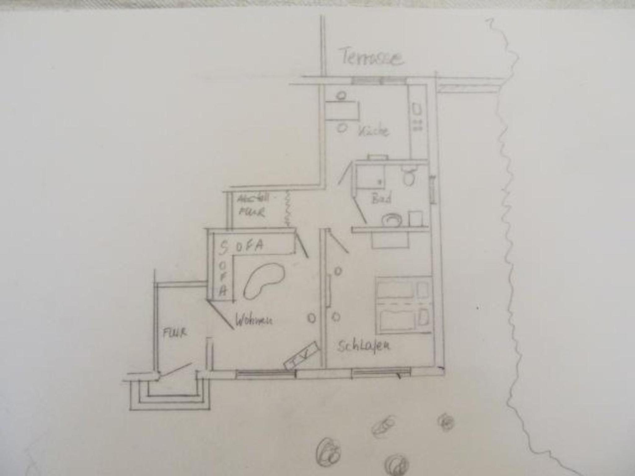 Ferienwohnung in Stoltebüll mit Kleiner Terrasse
