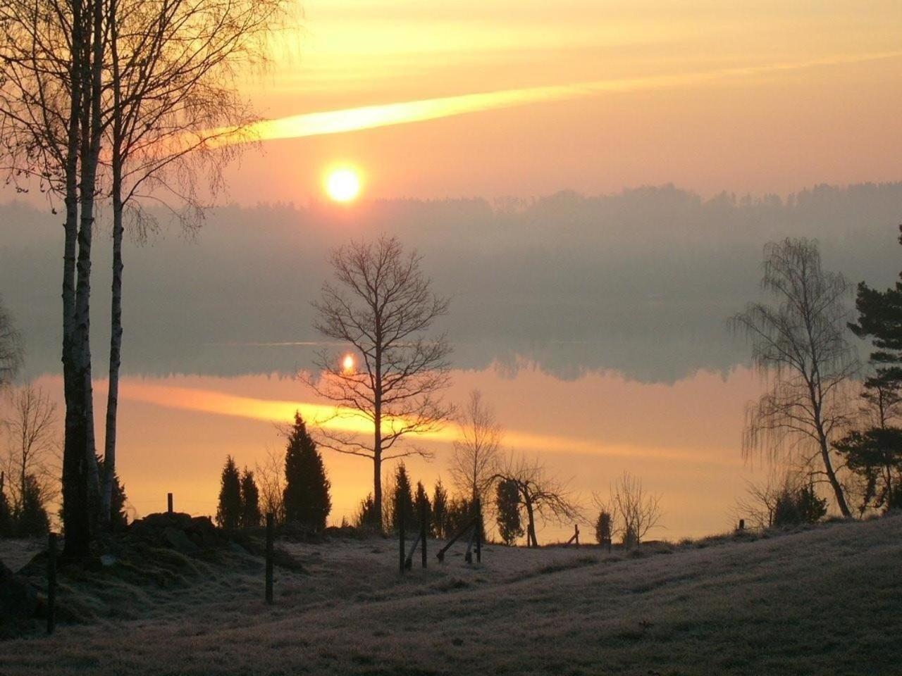 Haus mit toller Aussicht an einem schönen See