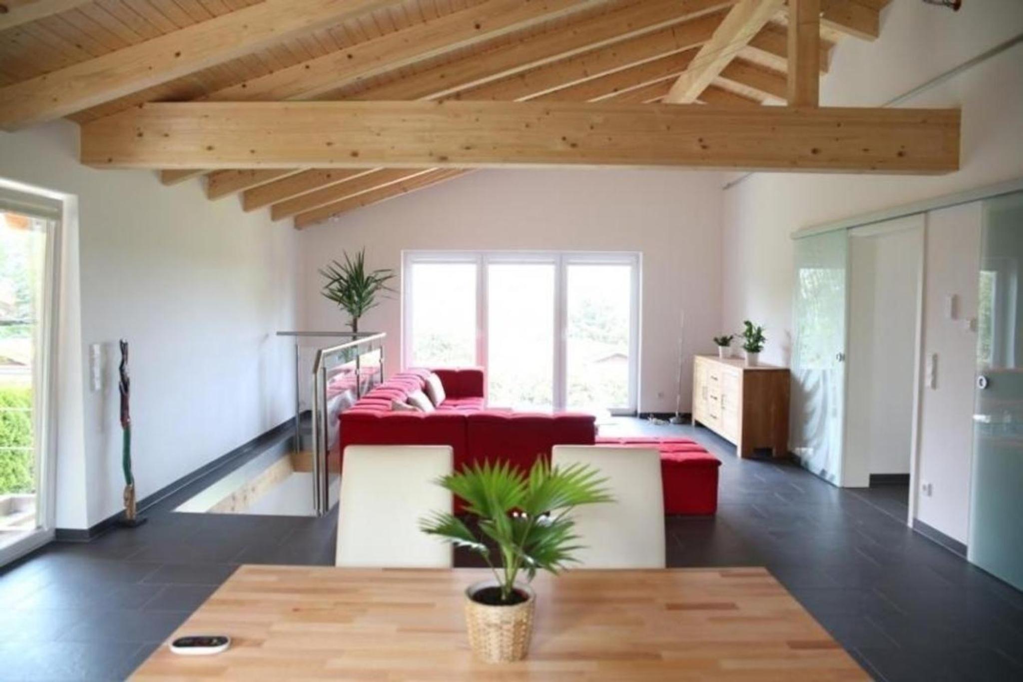 Moderne Luxusvilla in Naturlage am Miltenberg, modernes Interieur, Profiküche