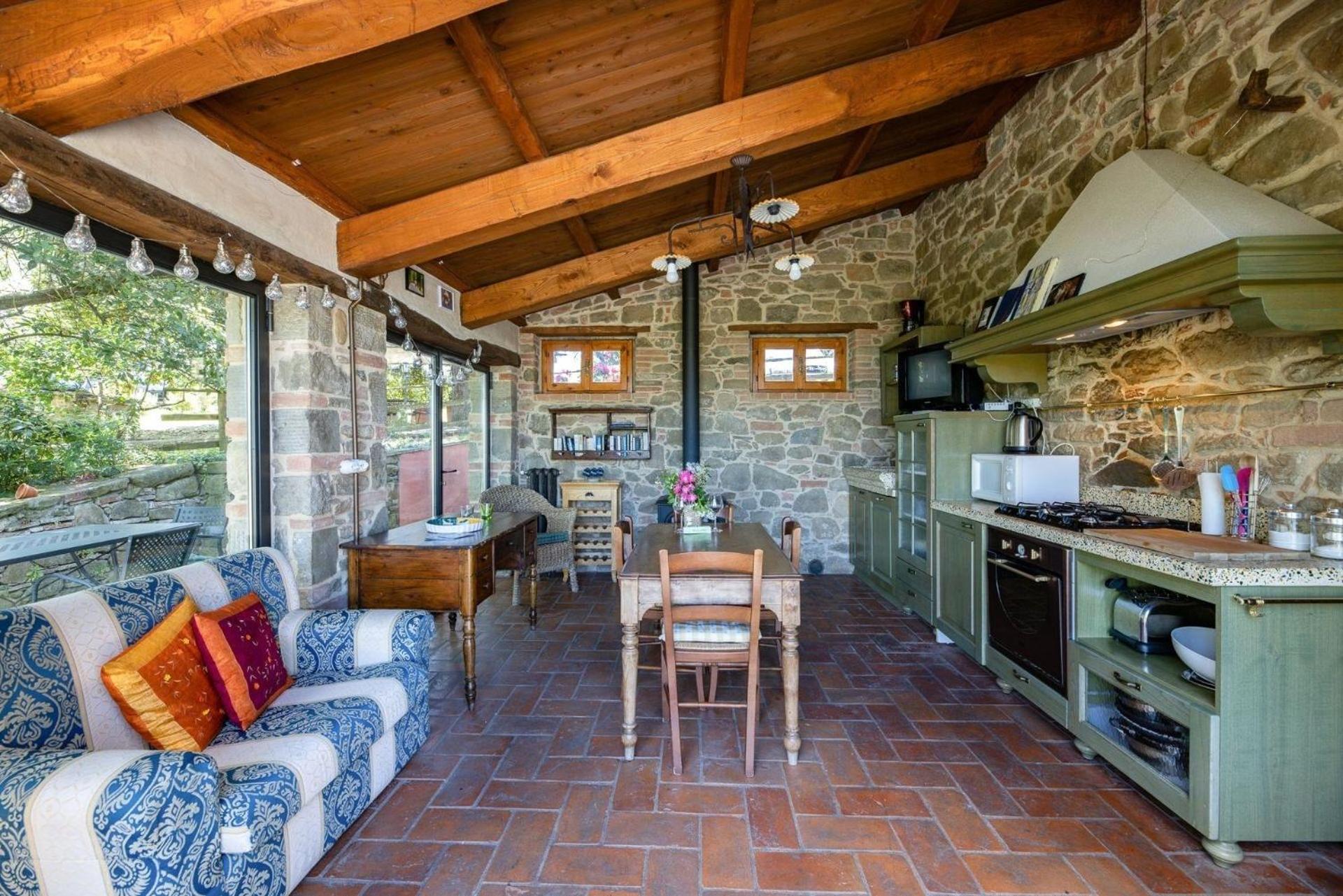 Wohnung in Monte San Savino mit Großem Grill view 4