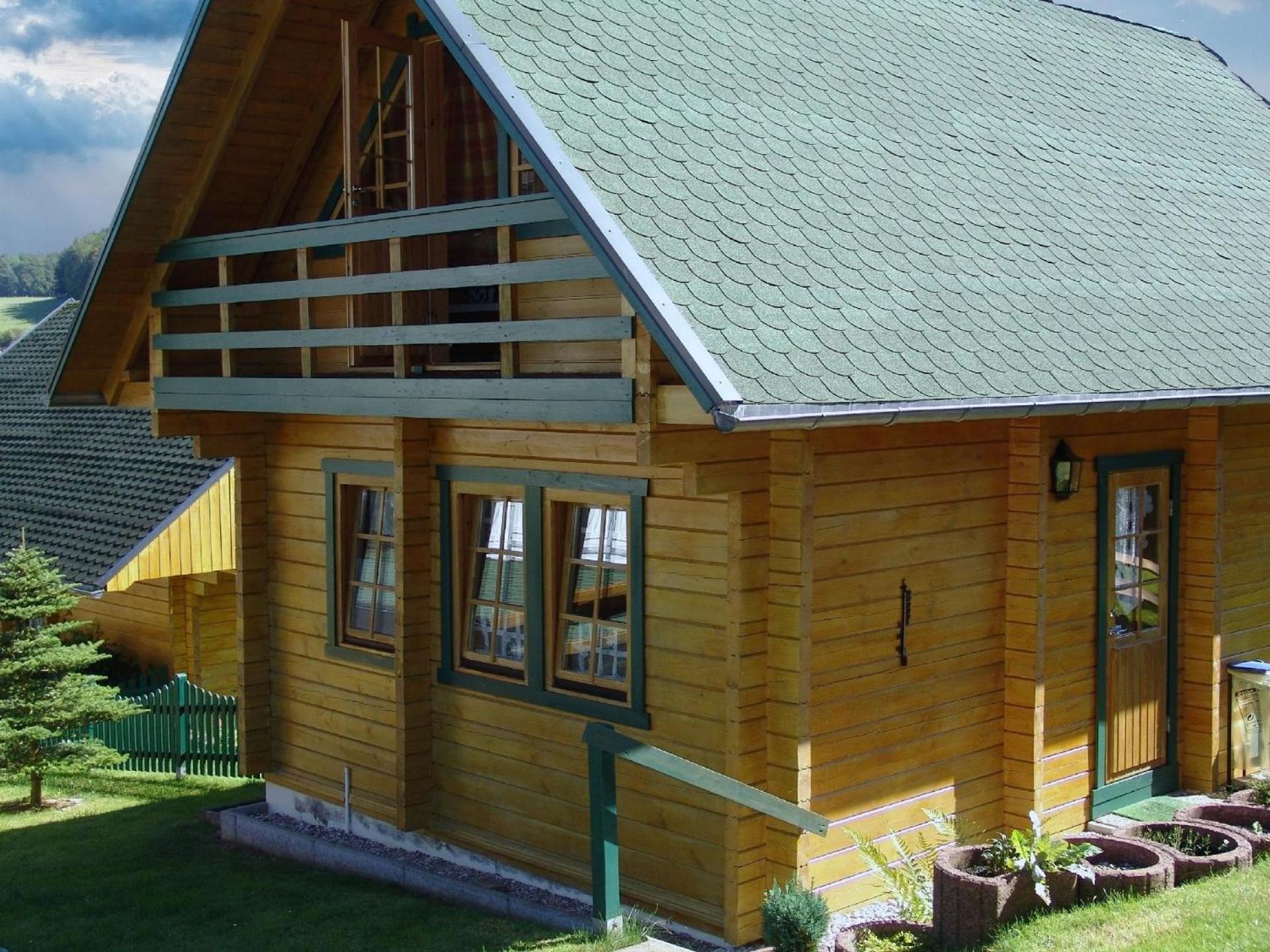idyllisch gelegenes Blockhaus - Hunde willkommen